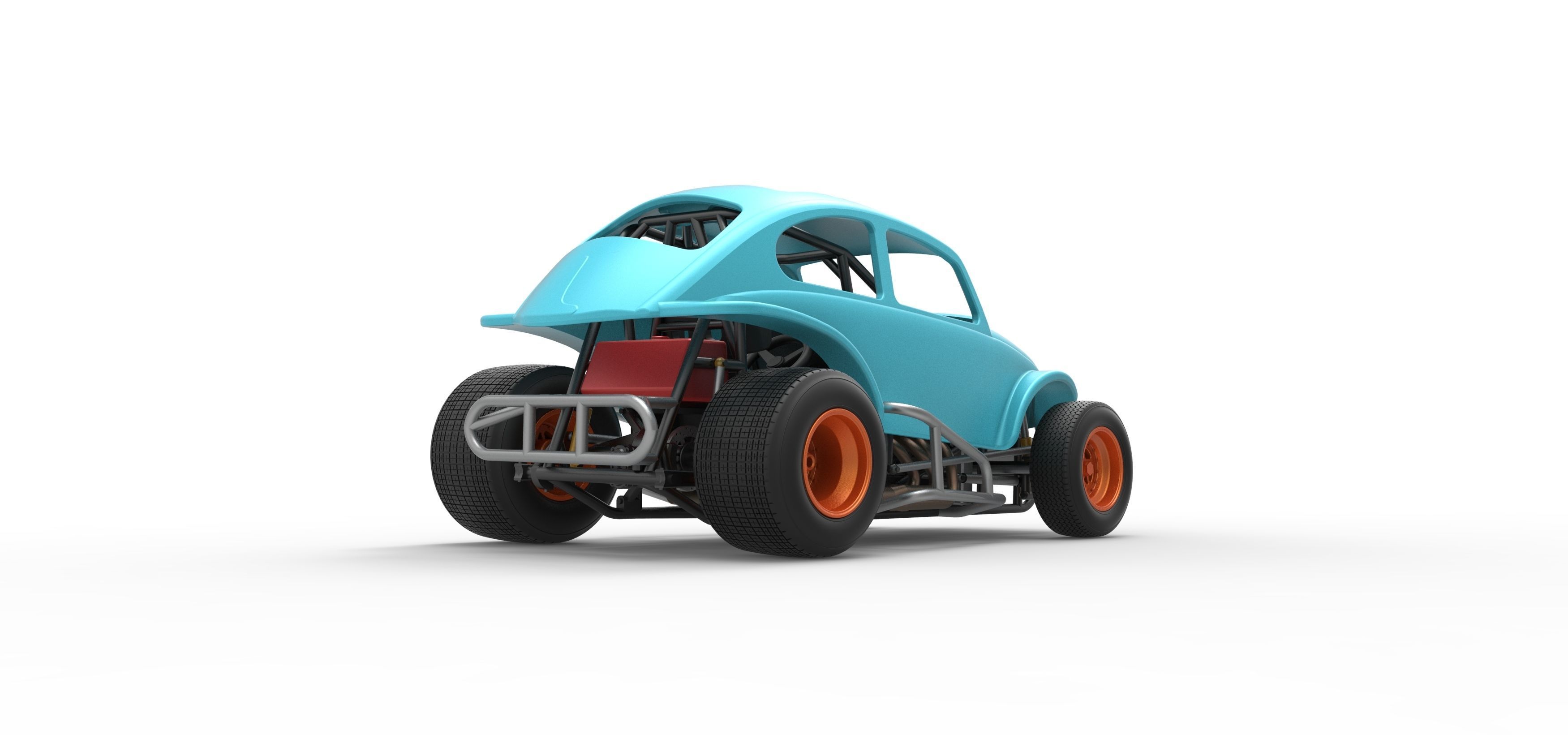 Super rod Version 3 Scale 1 to 25 3D print model_19
