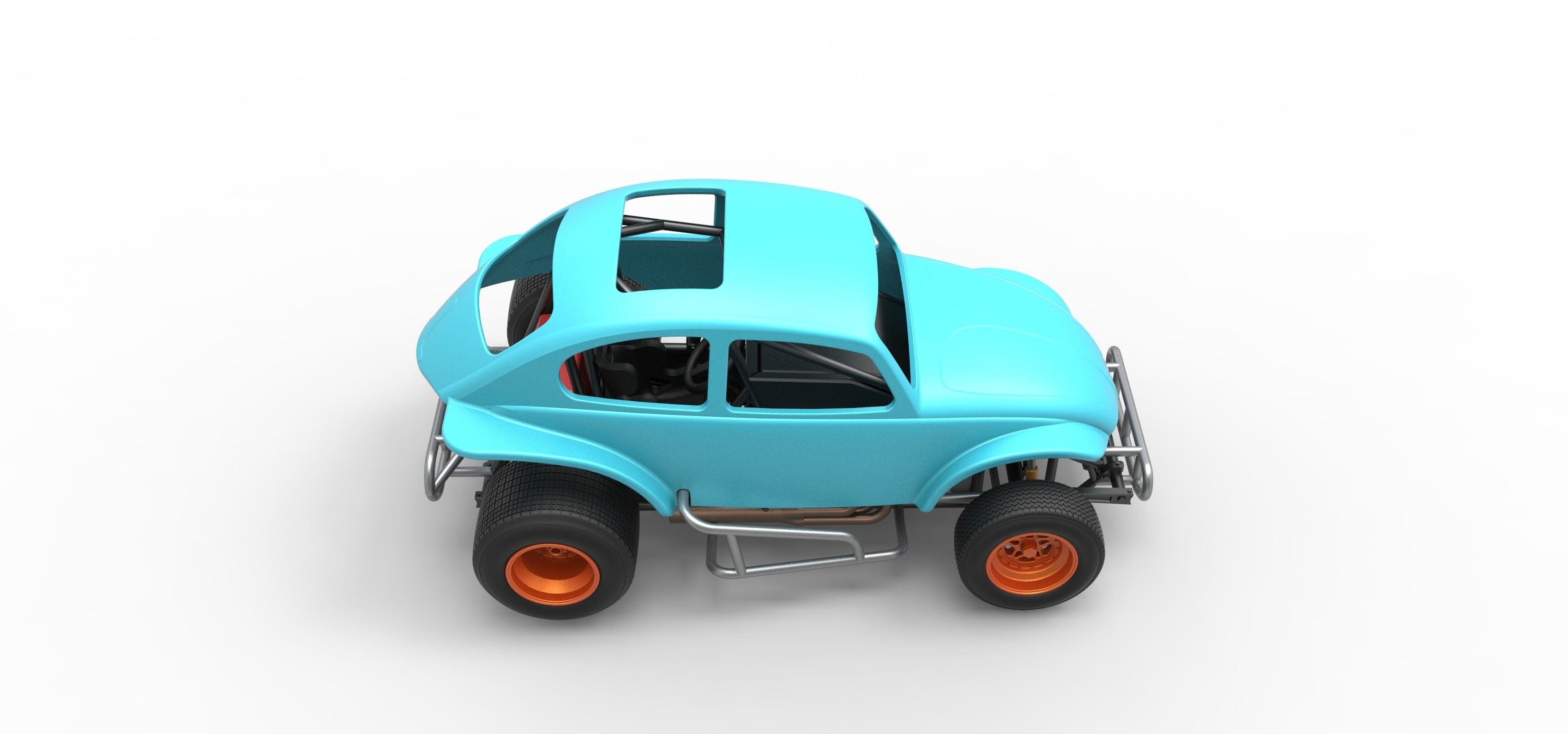 Super rod Version 3 Scale 1 to 25 3D print model_23