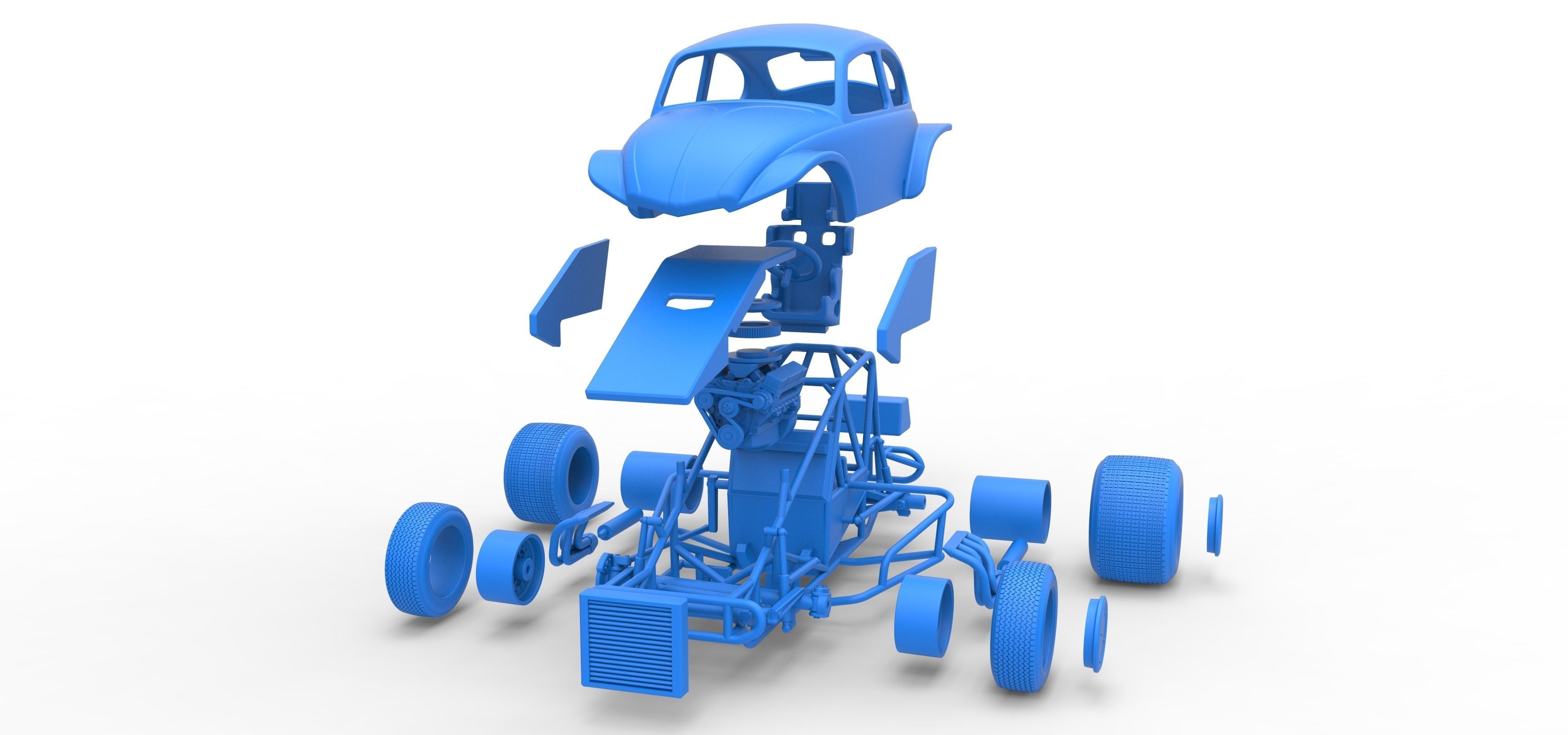 Super rod Version 3 Scale 1 to 25 3D print model_58