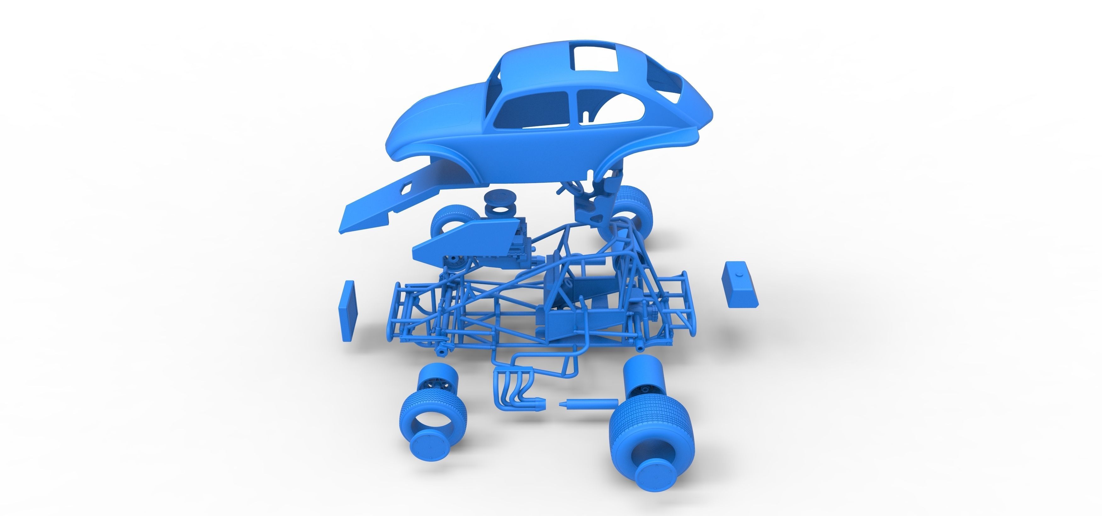 Super rod Version 3 Scale 1 to 25 3D print model_60