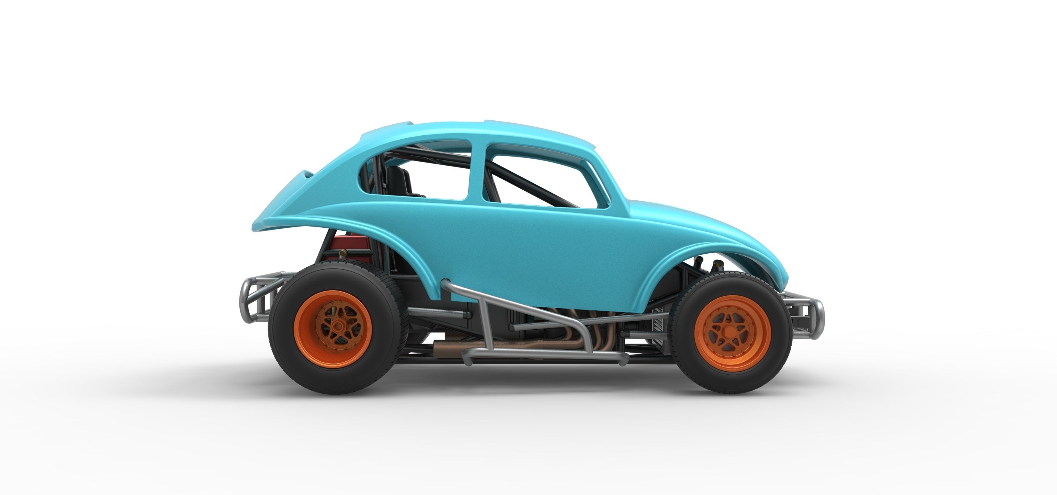 Super rod Version 3 Scale 1 to 25 3D print model_22