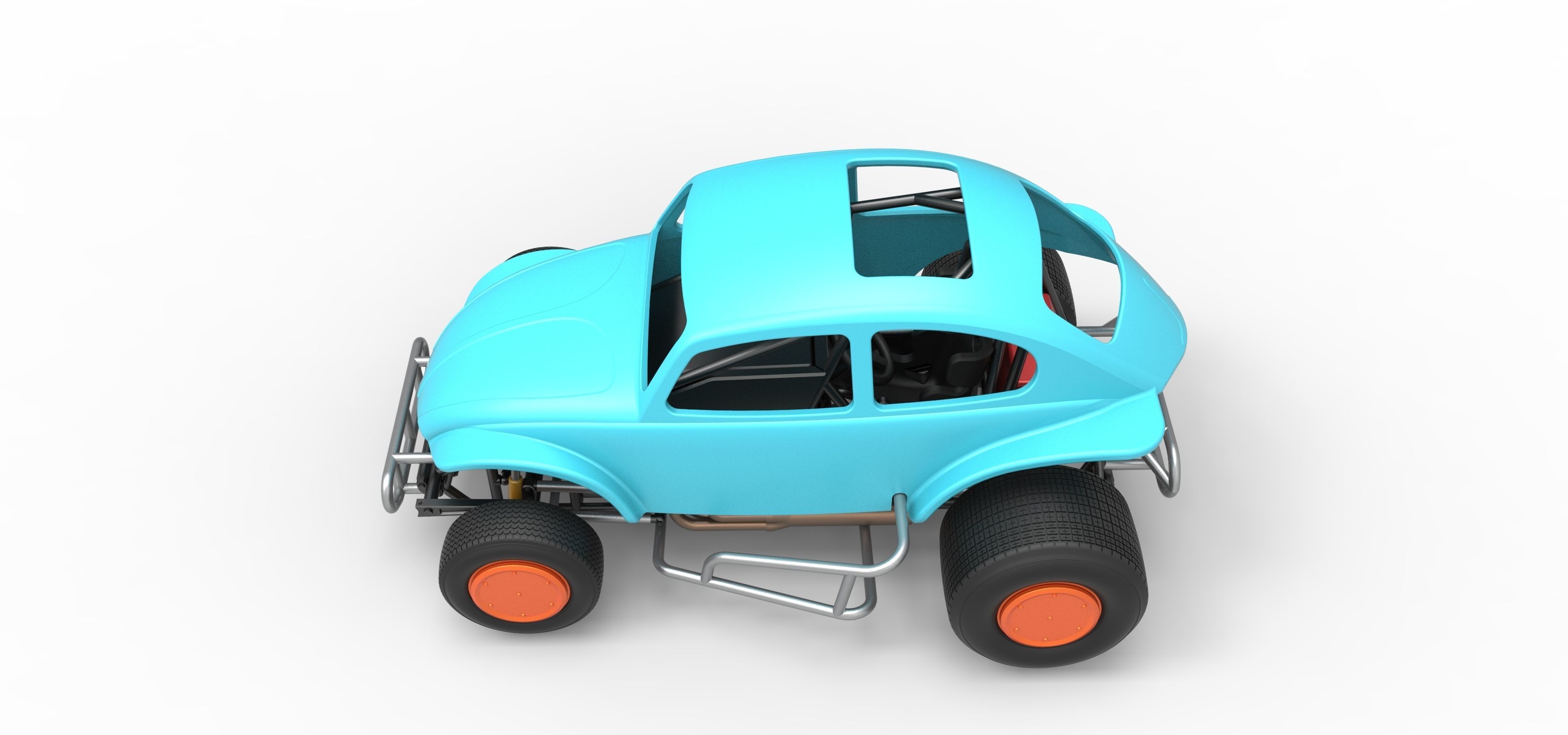 Super rod Version 3 Scale 1 to 25 3D print model_10