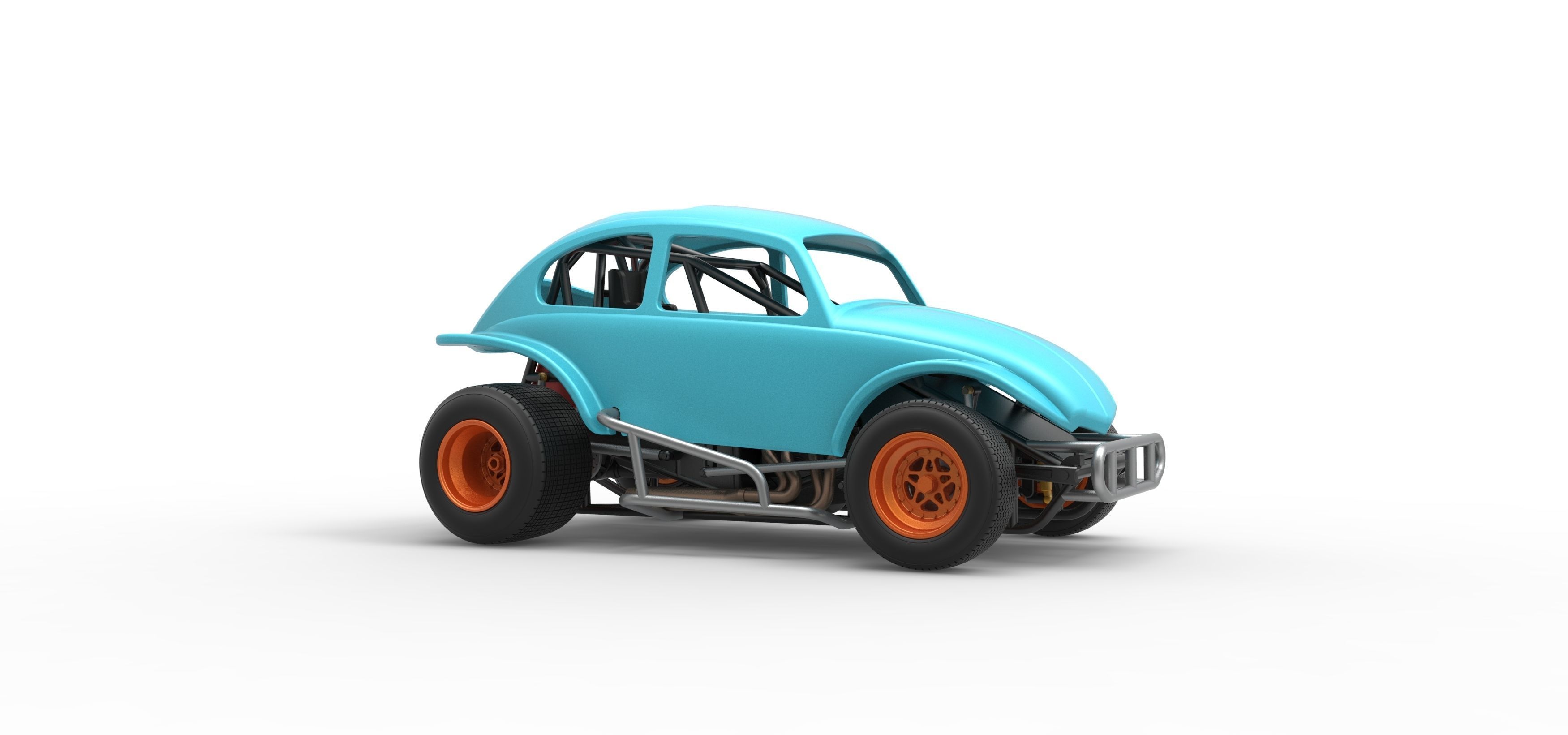 Super rod Version 3 Scale 1 to 25 3D print model_25