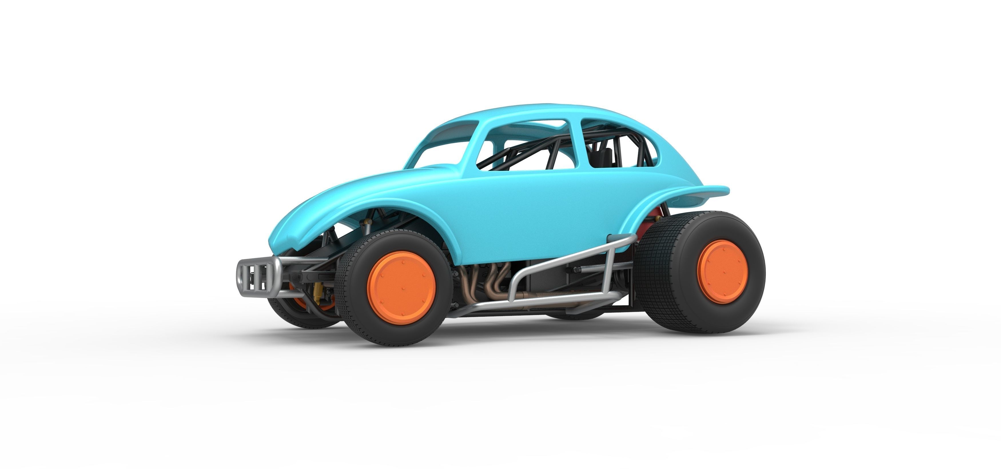 Super rod Version 3 Scale 1 to 25 3D print model_2