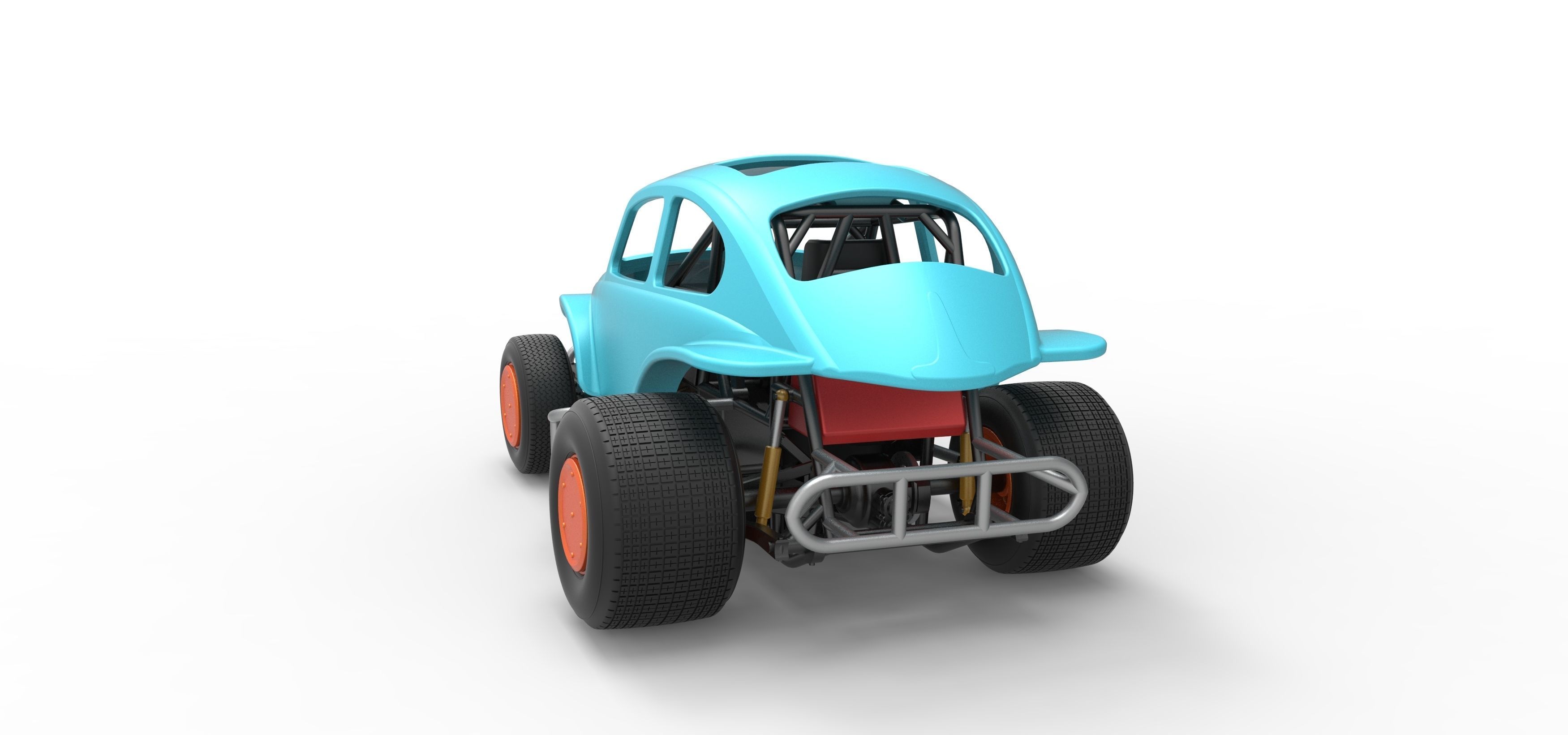 Super rod Version 3 Scale 1 to 25 3D print model_14