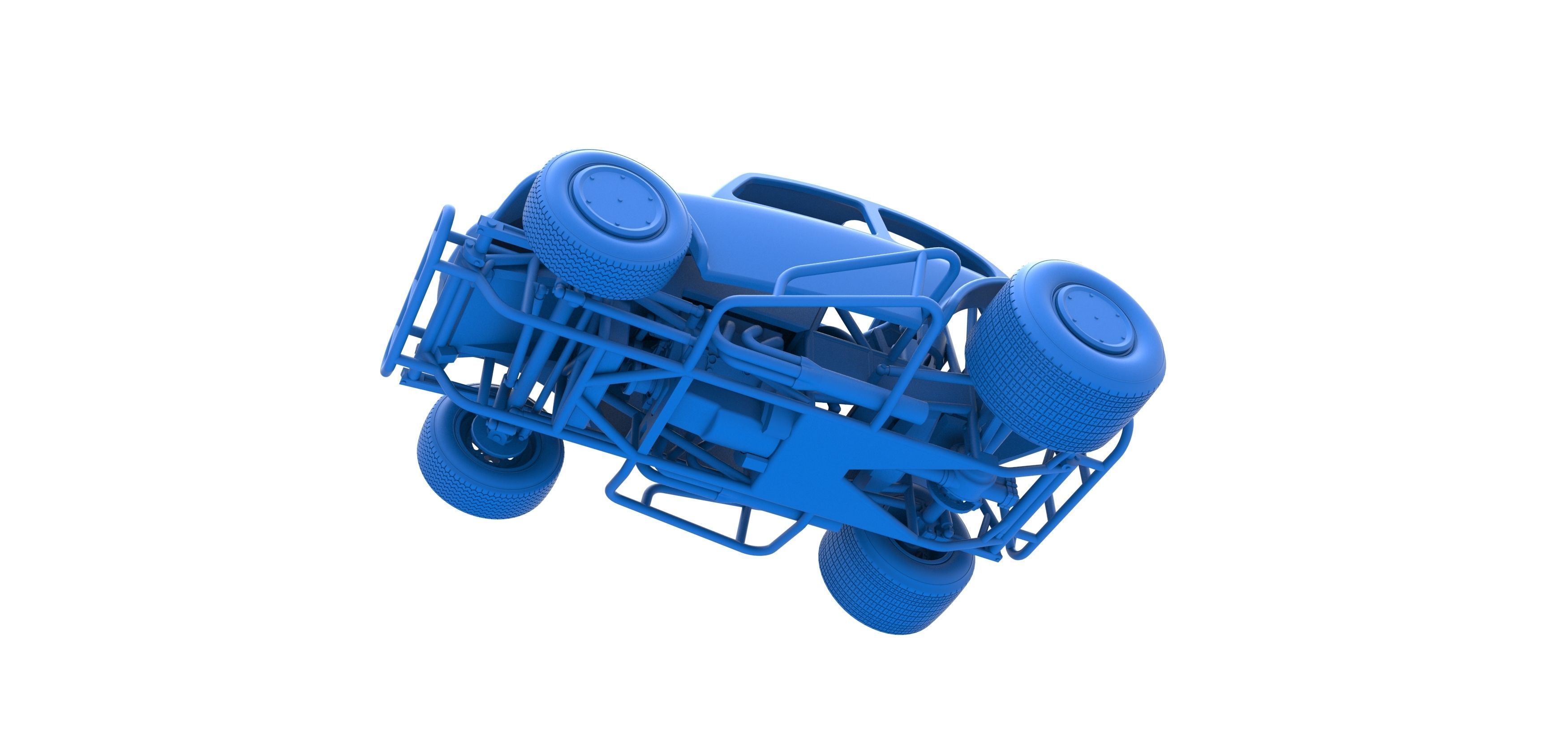 Super rod Version 3 Scale 1 to 25 3D print model_30