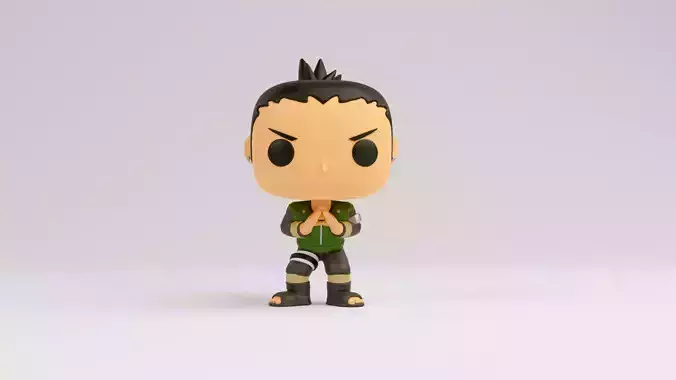 Shikamaru Nara funko model from naruto shippuden