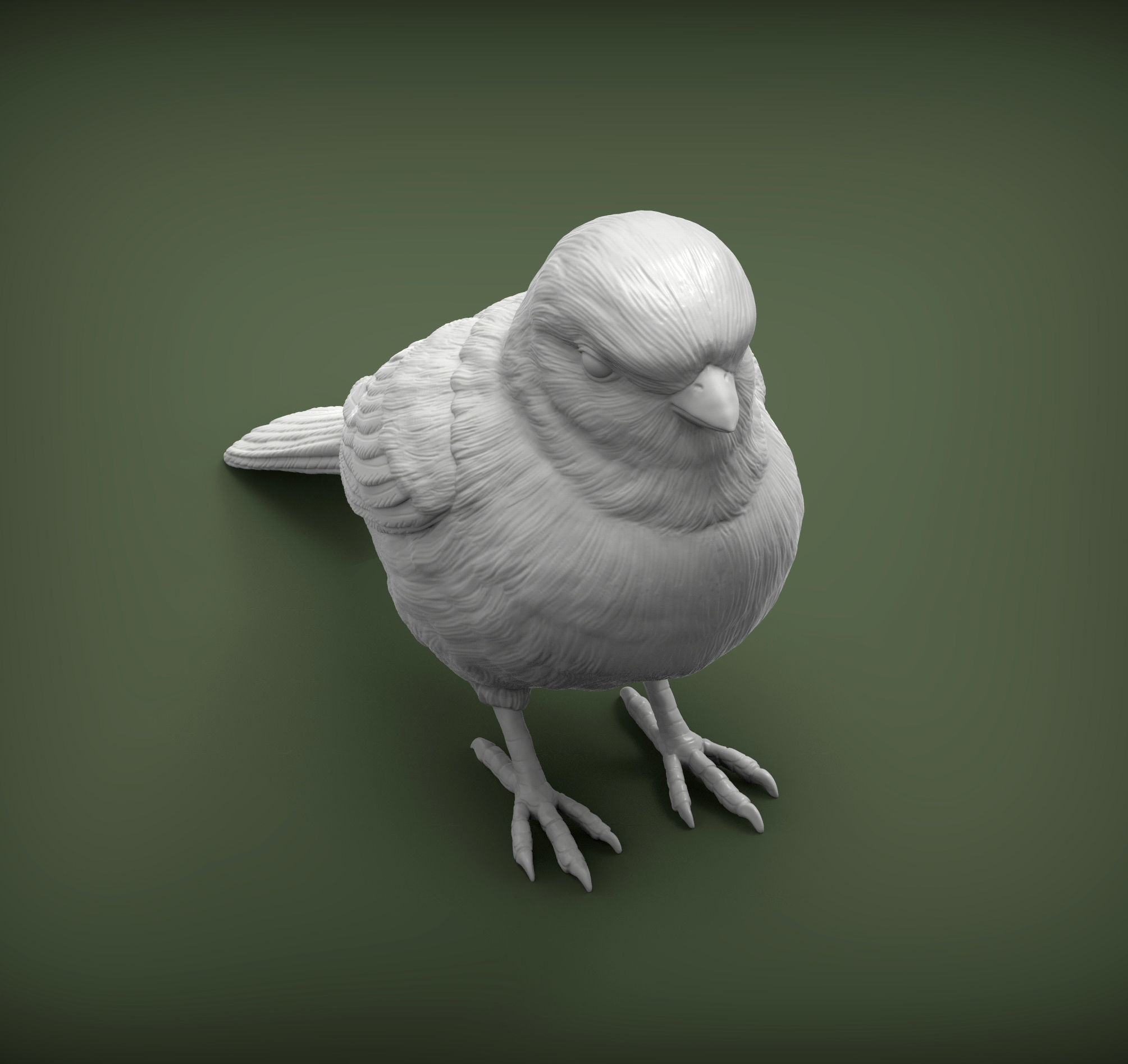 Sparrow 3D print model_5