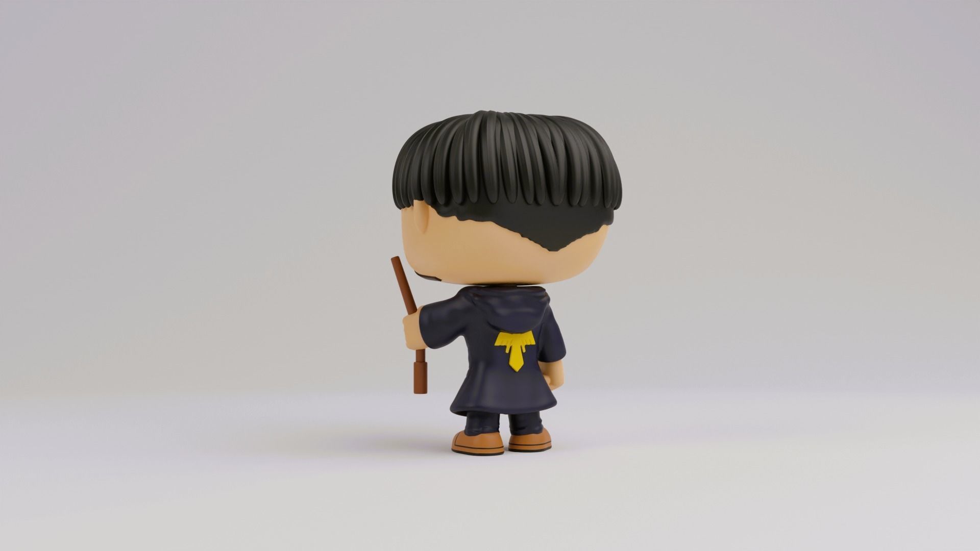 Mash funko model from mashle magic and muscles 3D print model_13