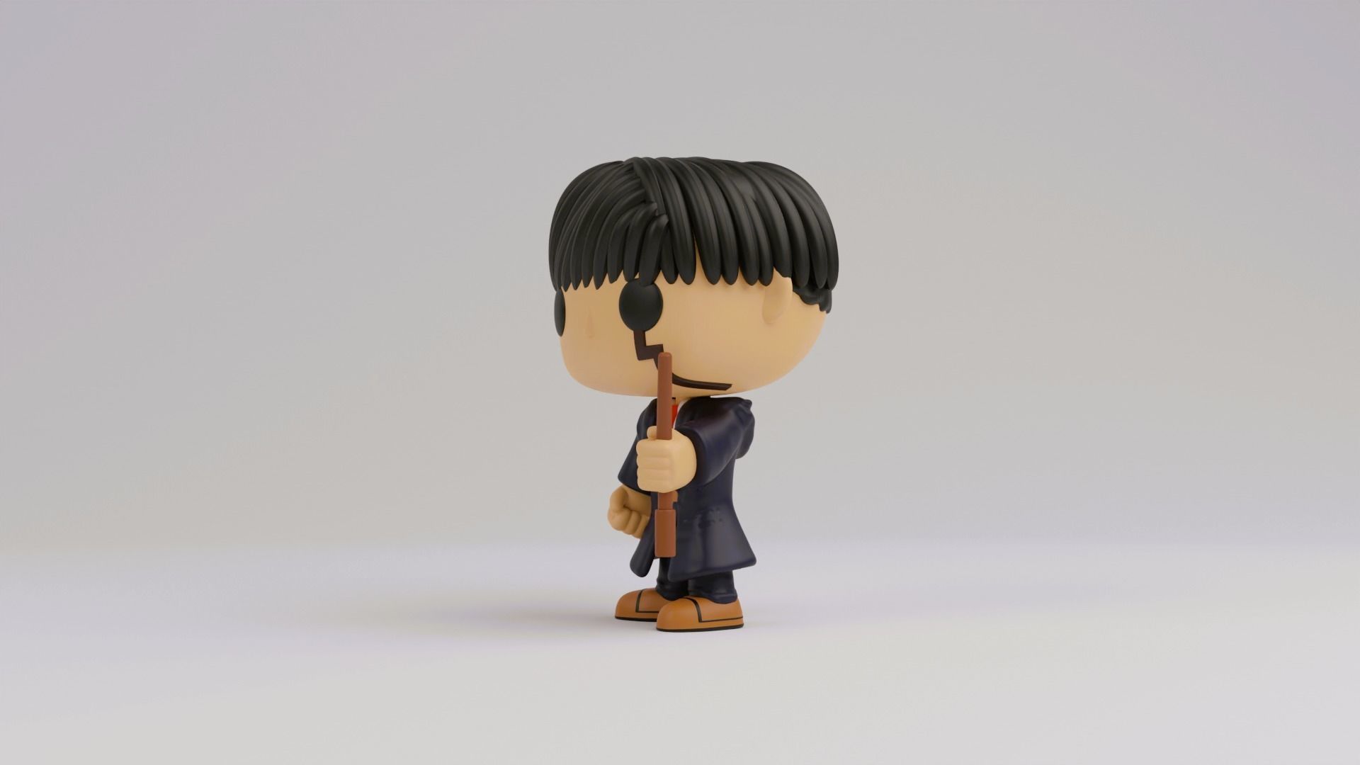Mash funko model from mashle magic and muscles 3D print model_2