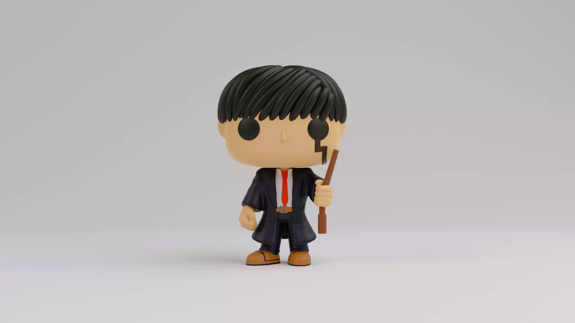 Mash funko model from mashle magic and muscles 3D print model_0