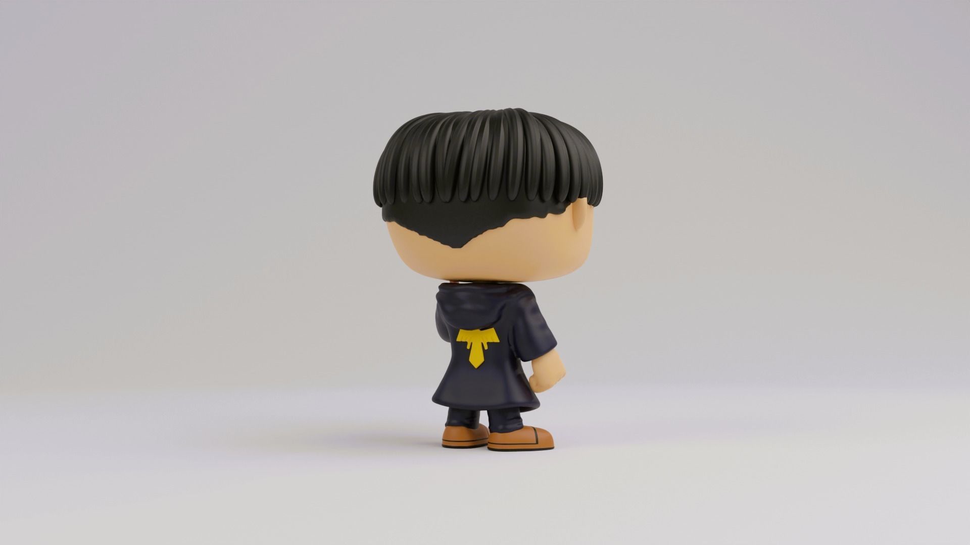 Mash funko model from mashle magic and muscles 3D print model_11