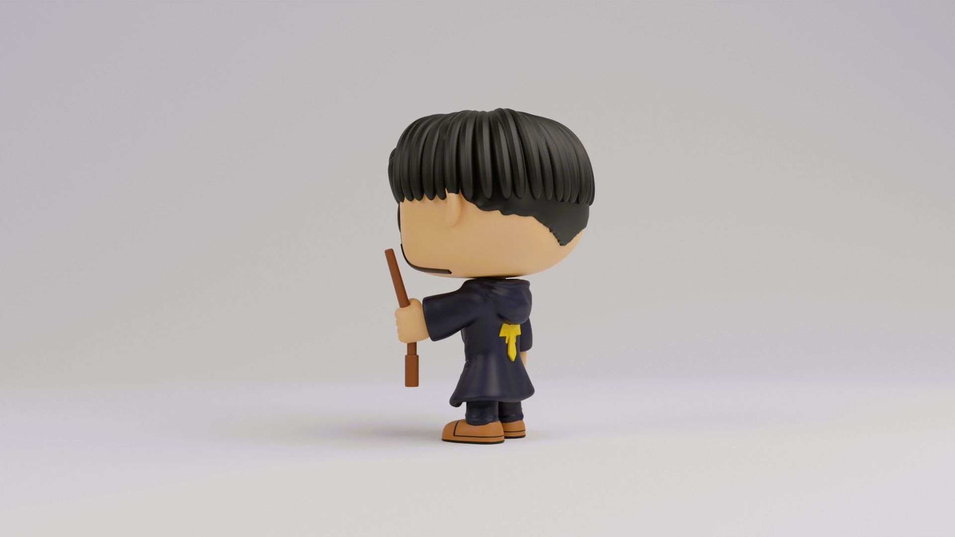 Mash funko model from mashle magic and muscles 3D print model_14