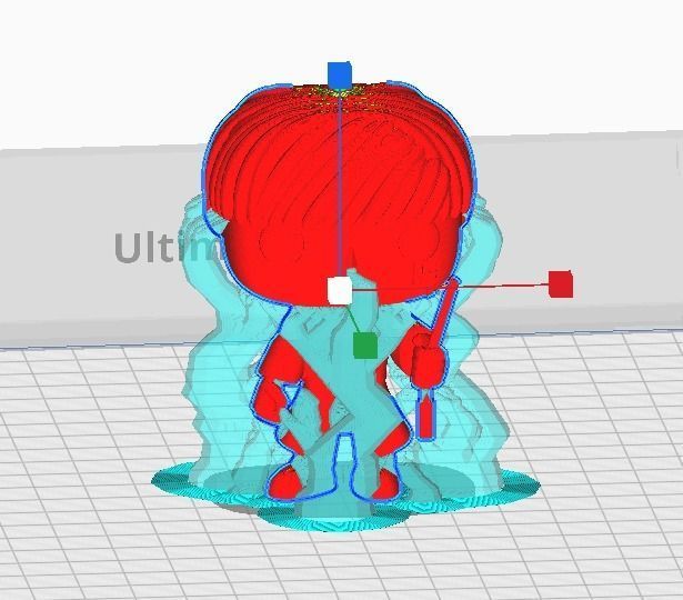 Mash funko model from mashle magic and muscles 3D print model_5