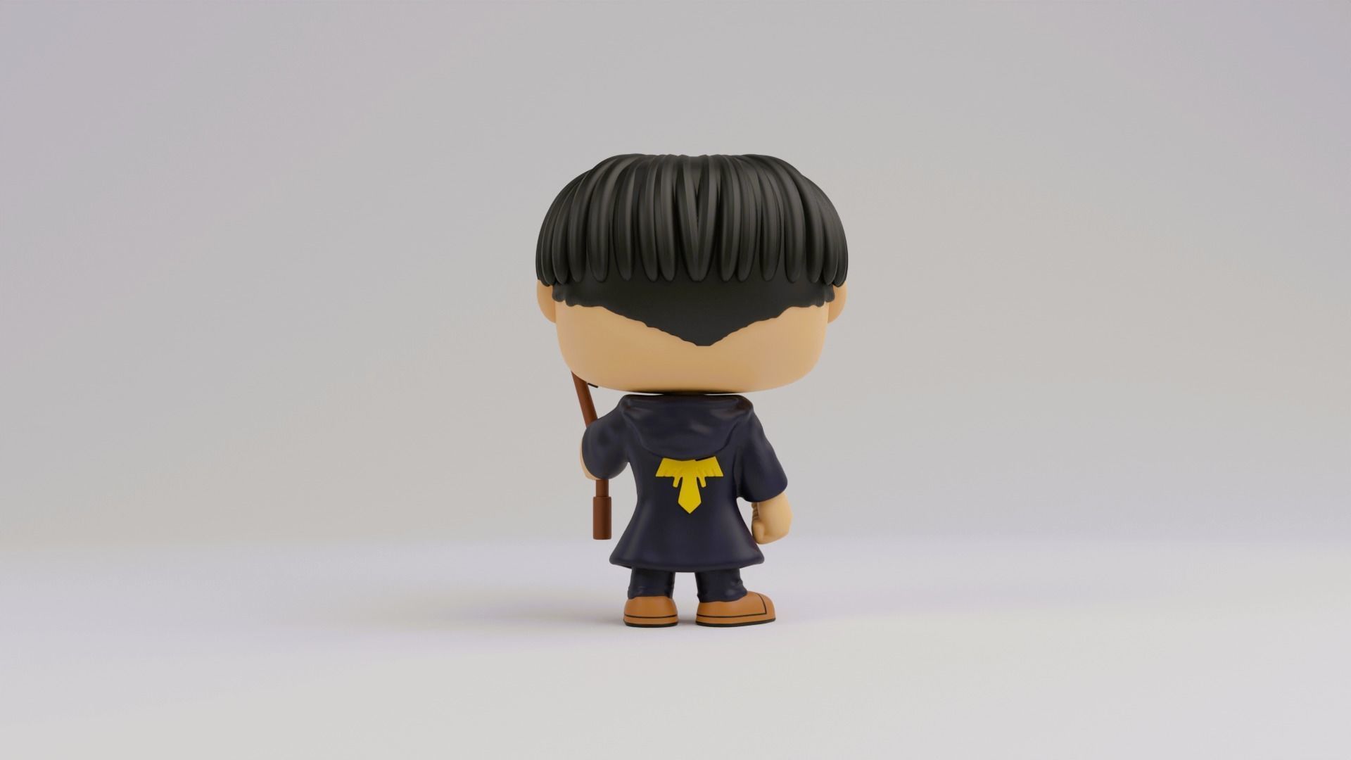 Mash funko model from mashle magic and muscles 3D print model_12