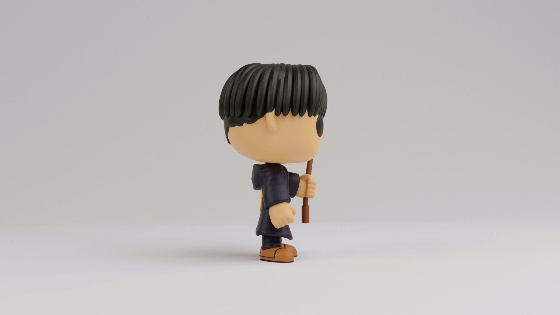 Mash funko model from mashle magic and muscles 3D print model_9