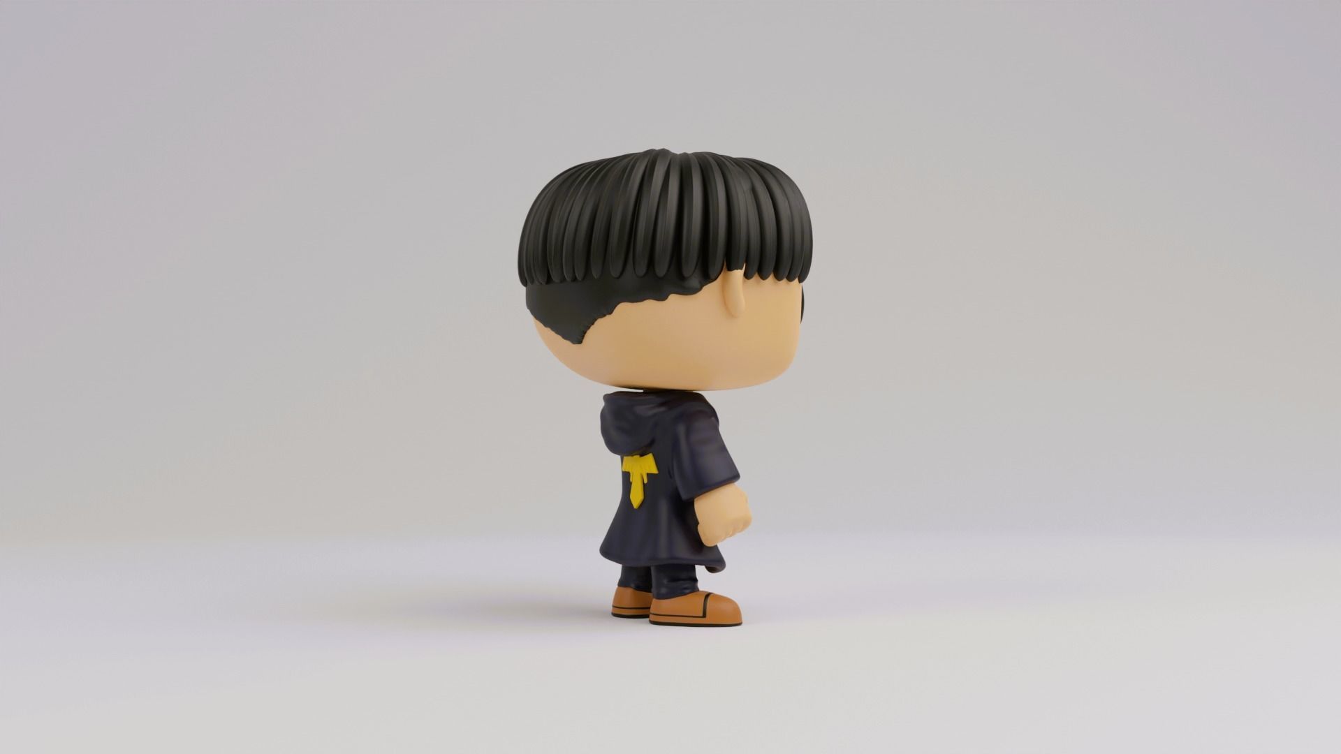 Mash funko model from mashle magic and muscles 3D print model_10