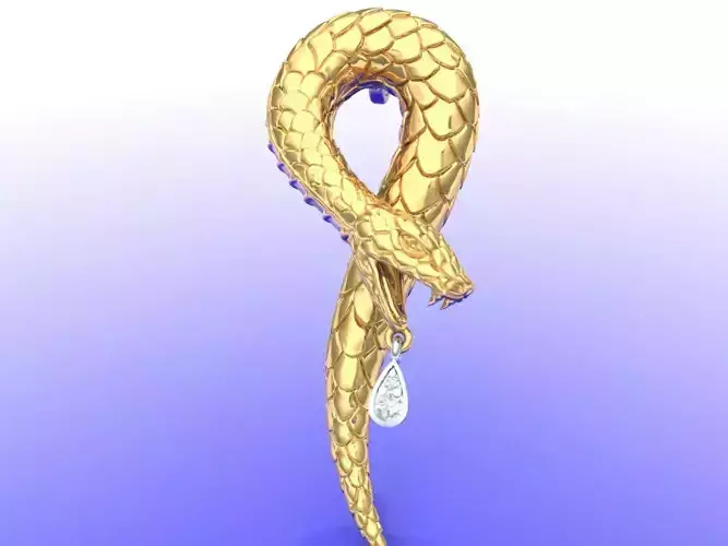 Carrera Serpent-Pendants-GOLD-SILVER