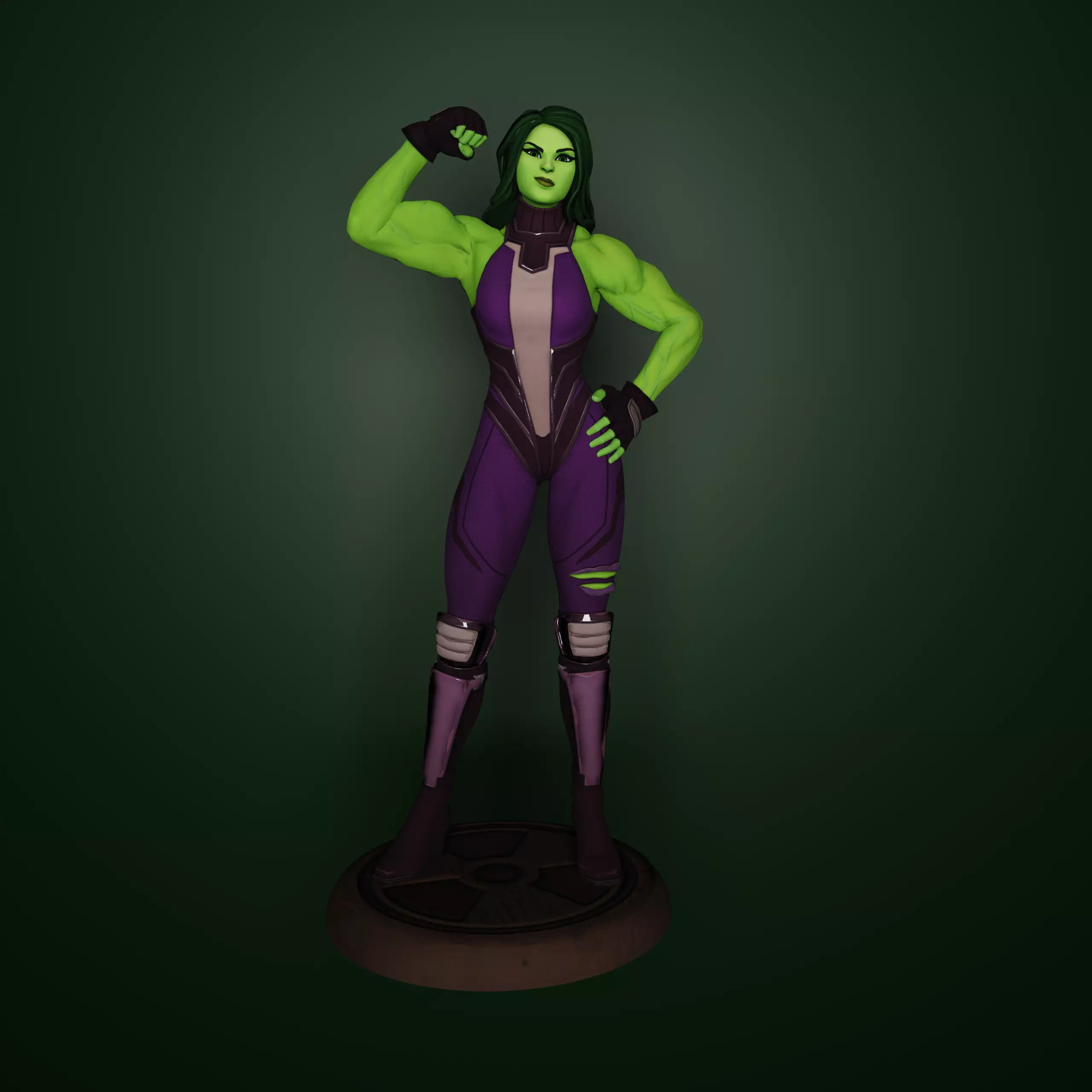 She Hulk 3D print model