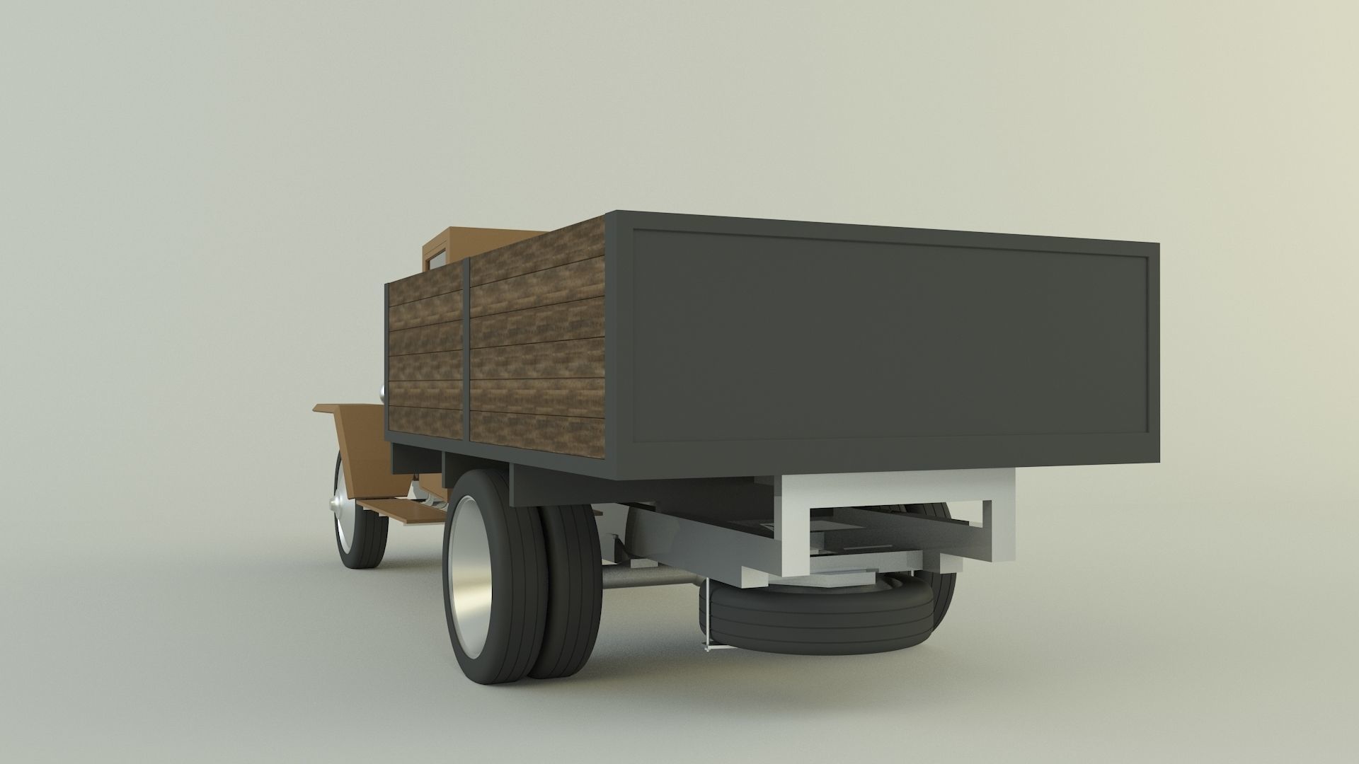 GAZ MM military vehicle 3D model_5