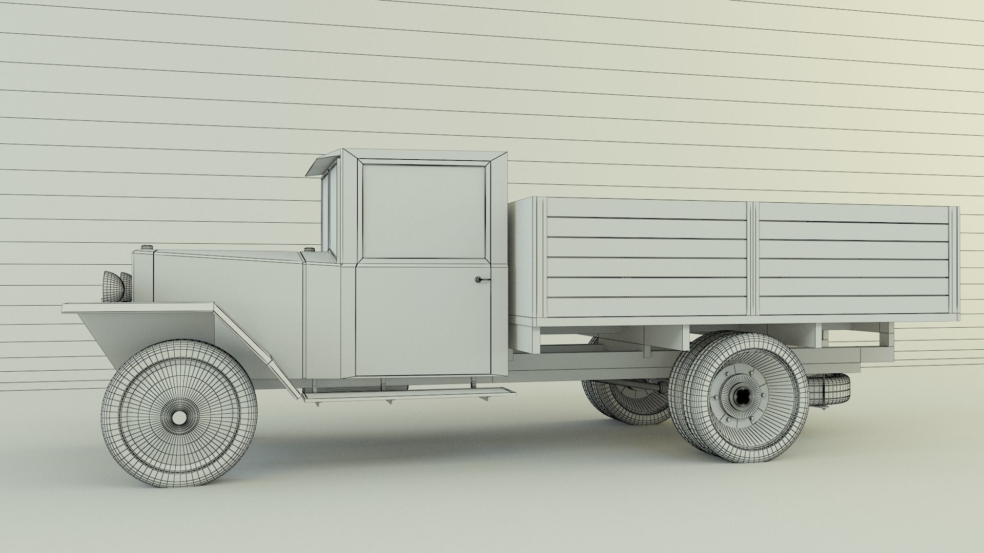 GAZ MM military vehicle 3D model_13