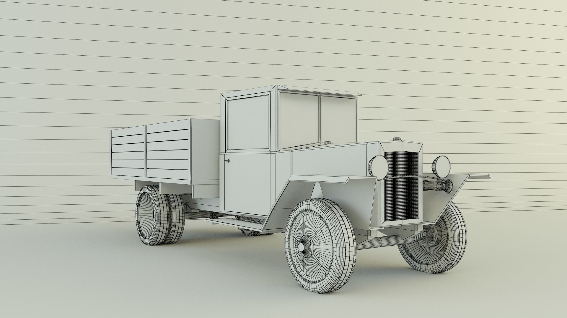 GAZ MM military vehicle 3D model_12