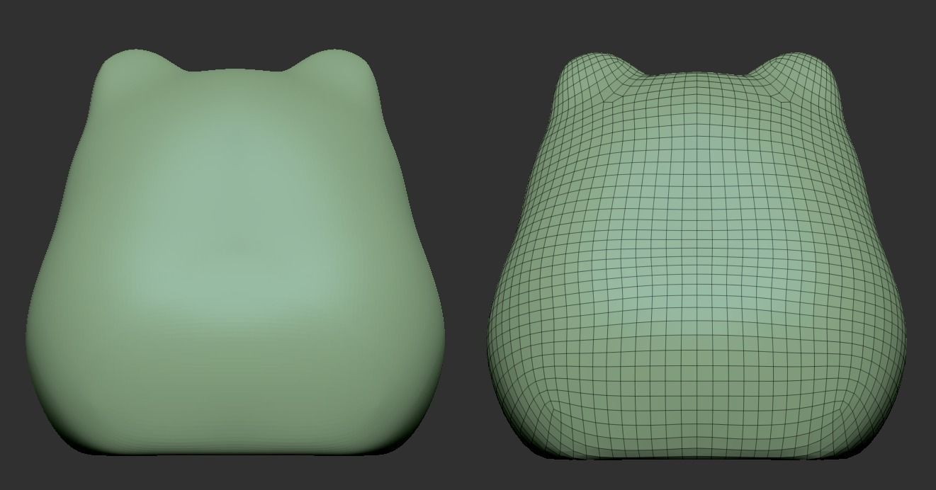 Froggy - Cute Frog Low Poly Character Low-poly 3D model_6