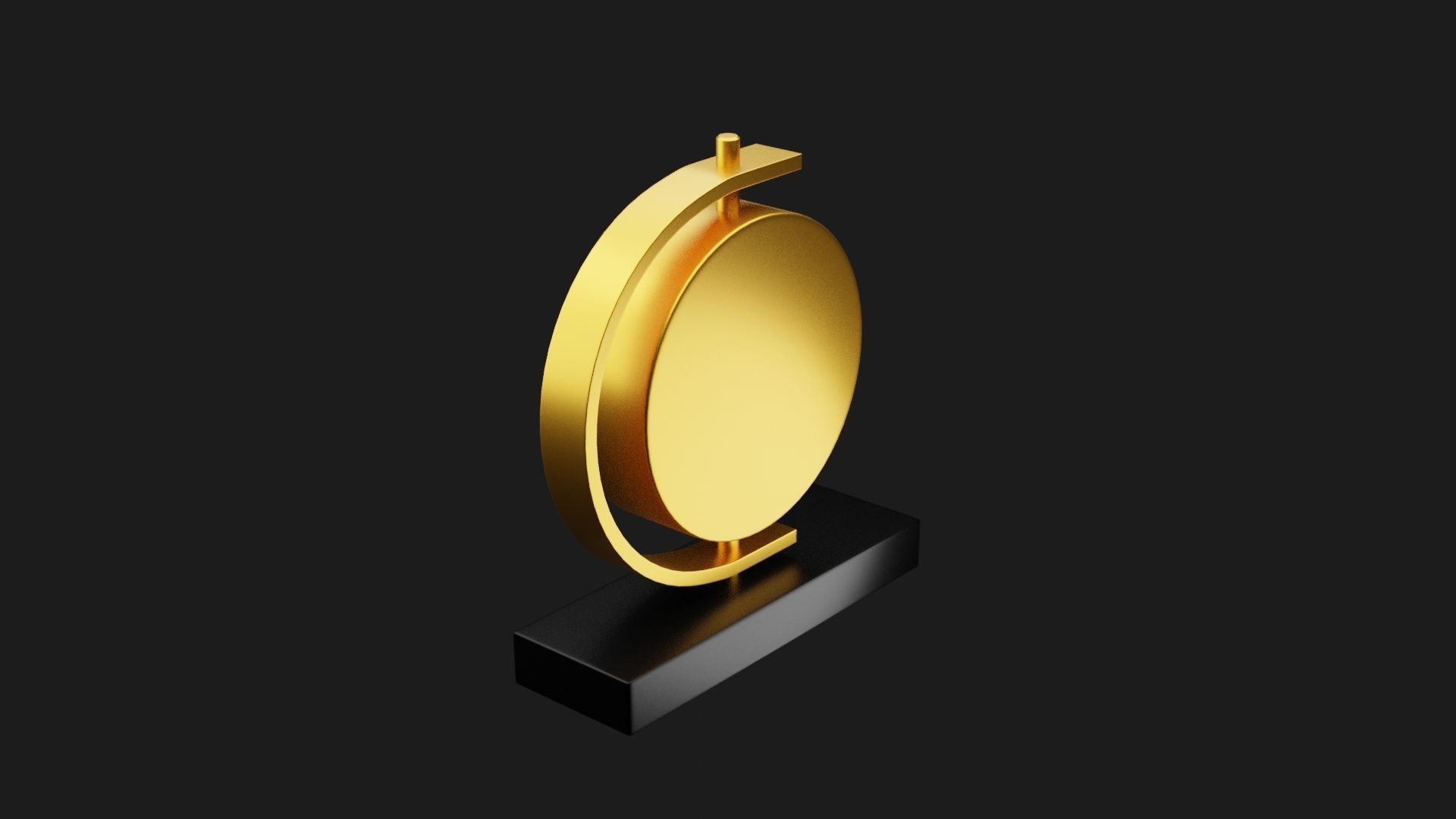 Table Clock 3D print model_4