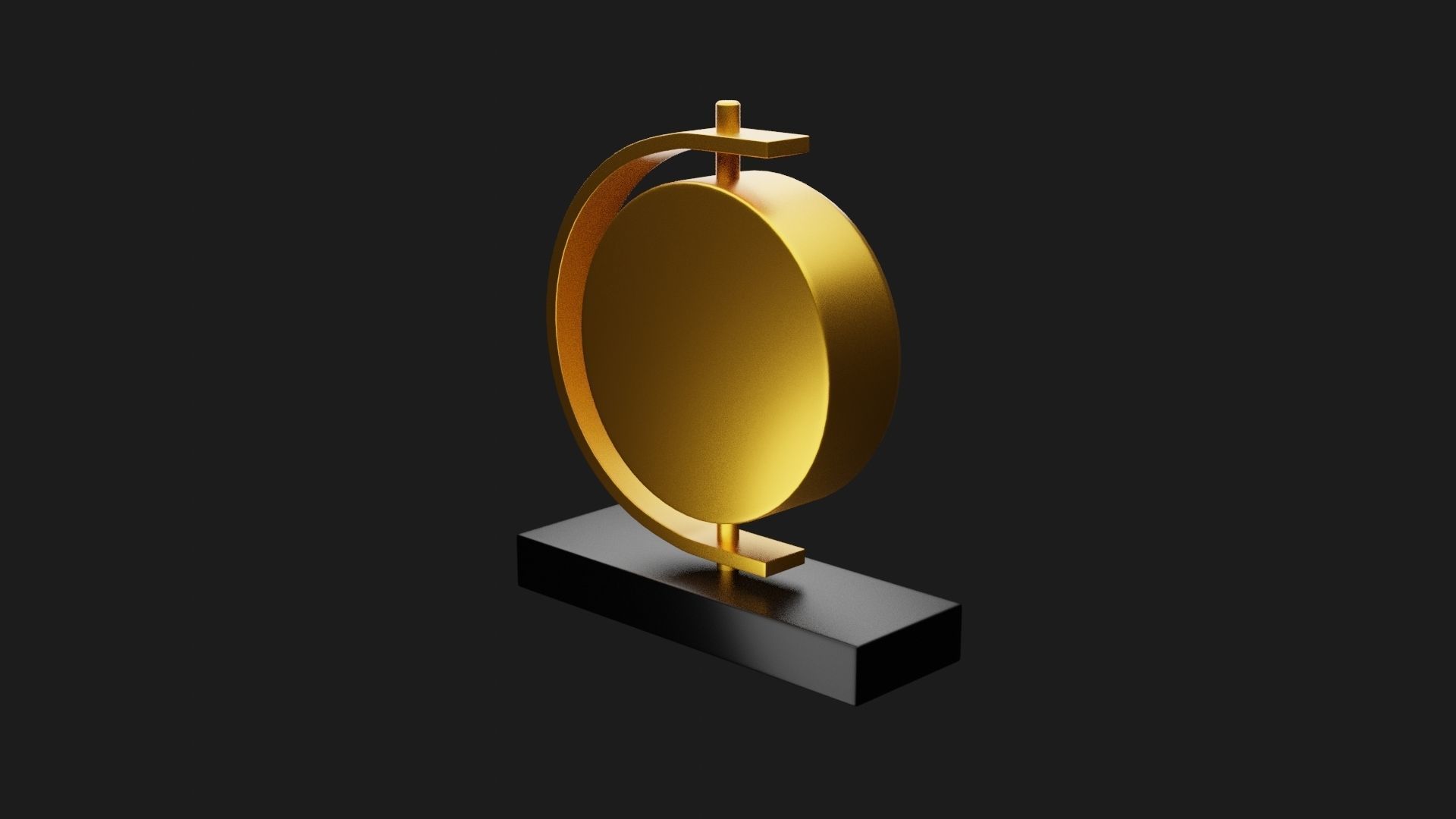 Table Clock 3D print model_5