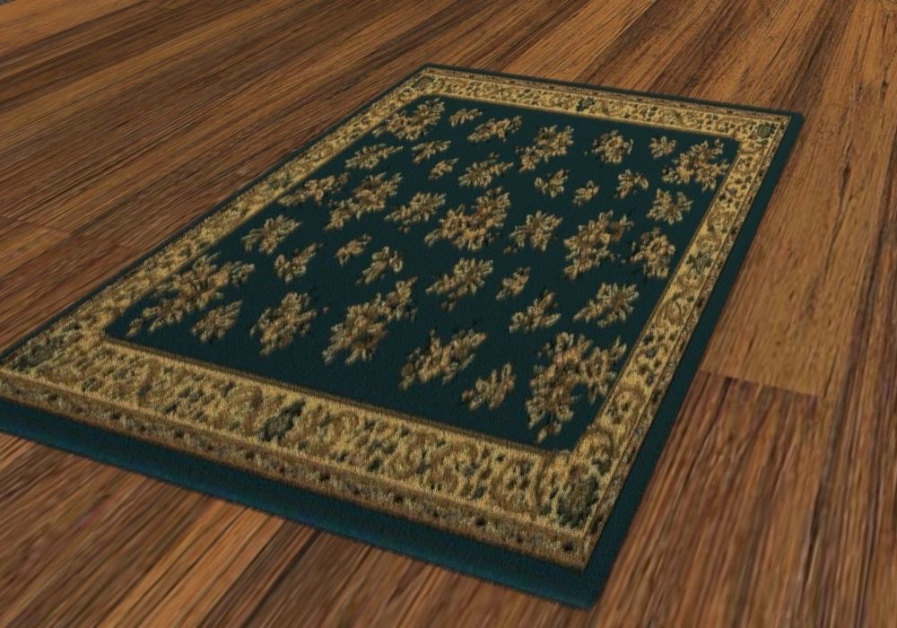 real fluffy carpet 3D model_5