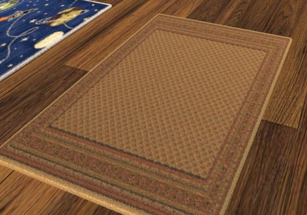 real fluffy carpet 3D model_12