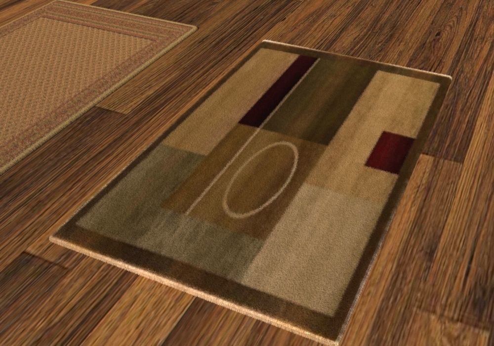 real fluffy carpet 3D model_13
