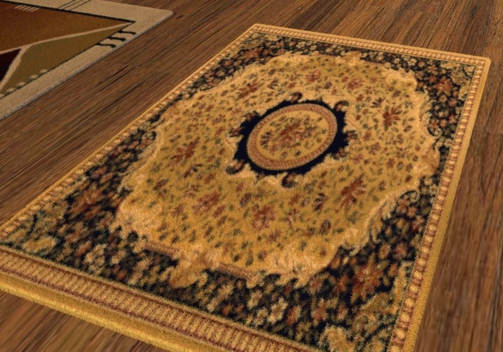 real fluffy carpet 3D model_11