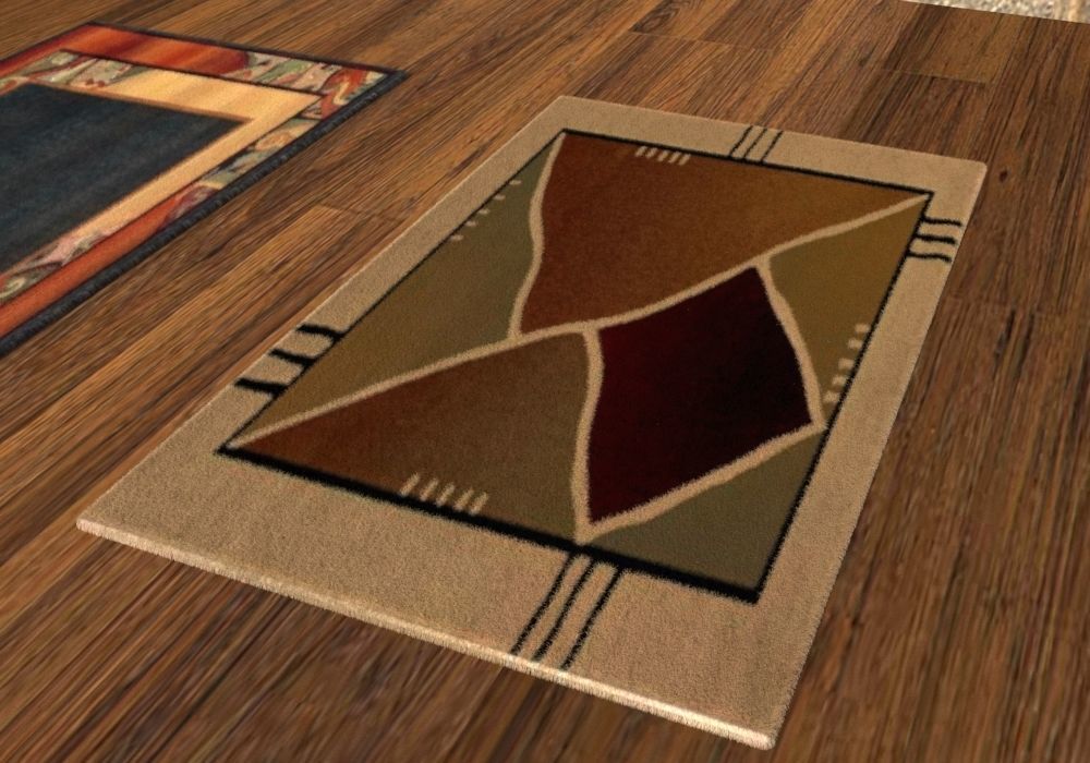 real fluffy carpet 3D model_10