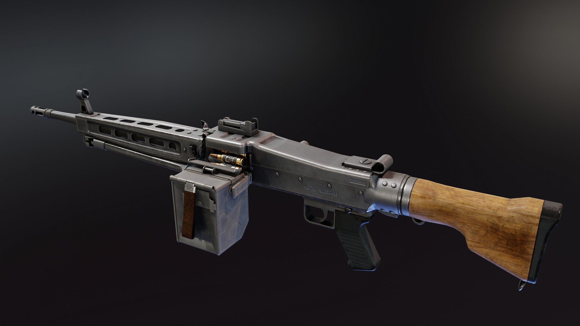 3D model Sig MG710 VR / AR / low-poly | CGTrader