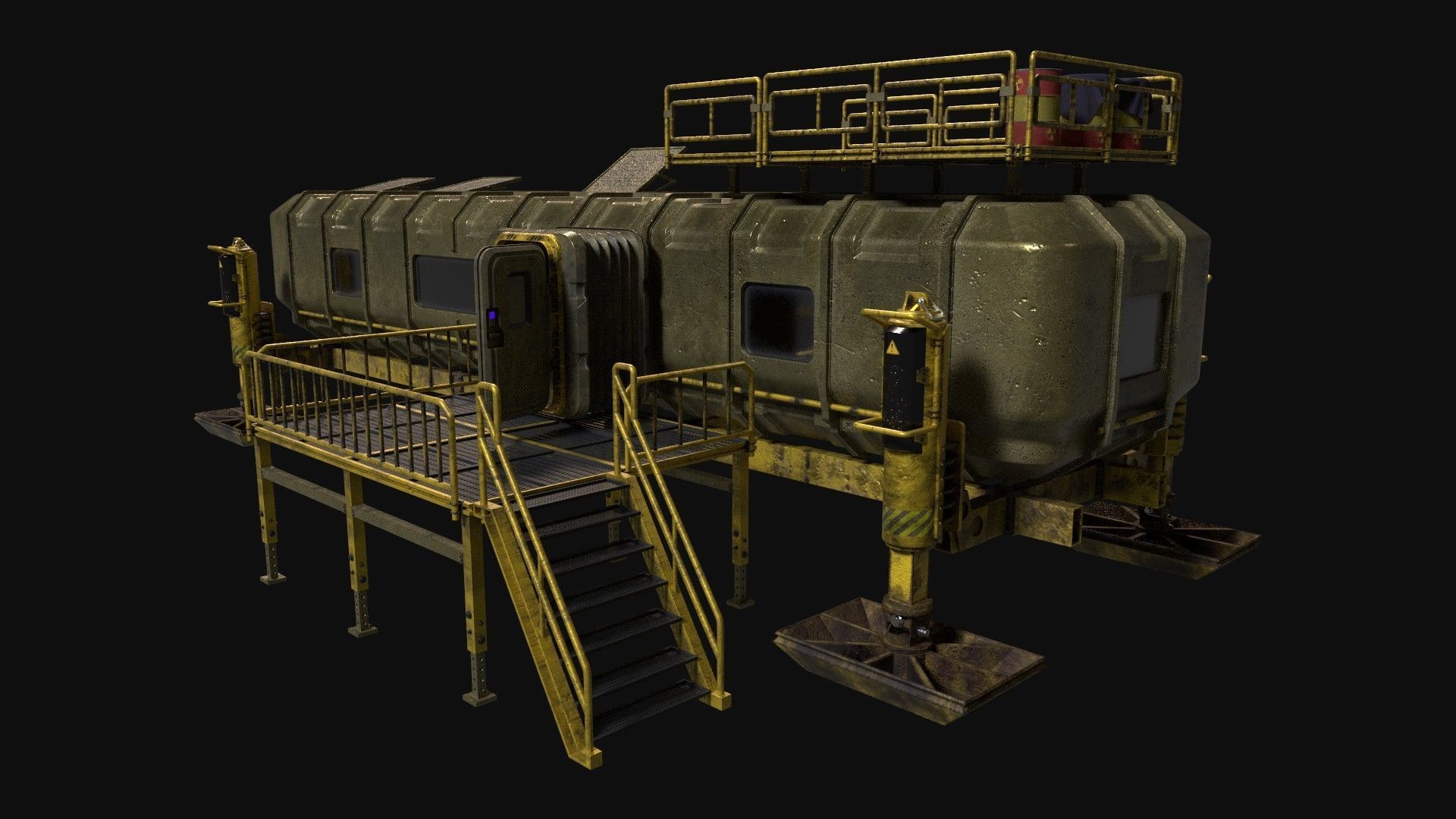 Link Shack 3D model_3