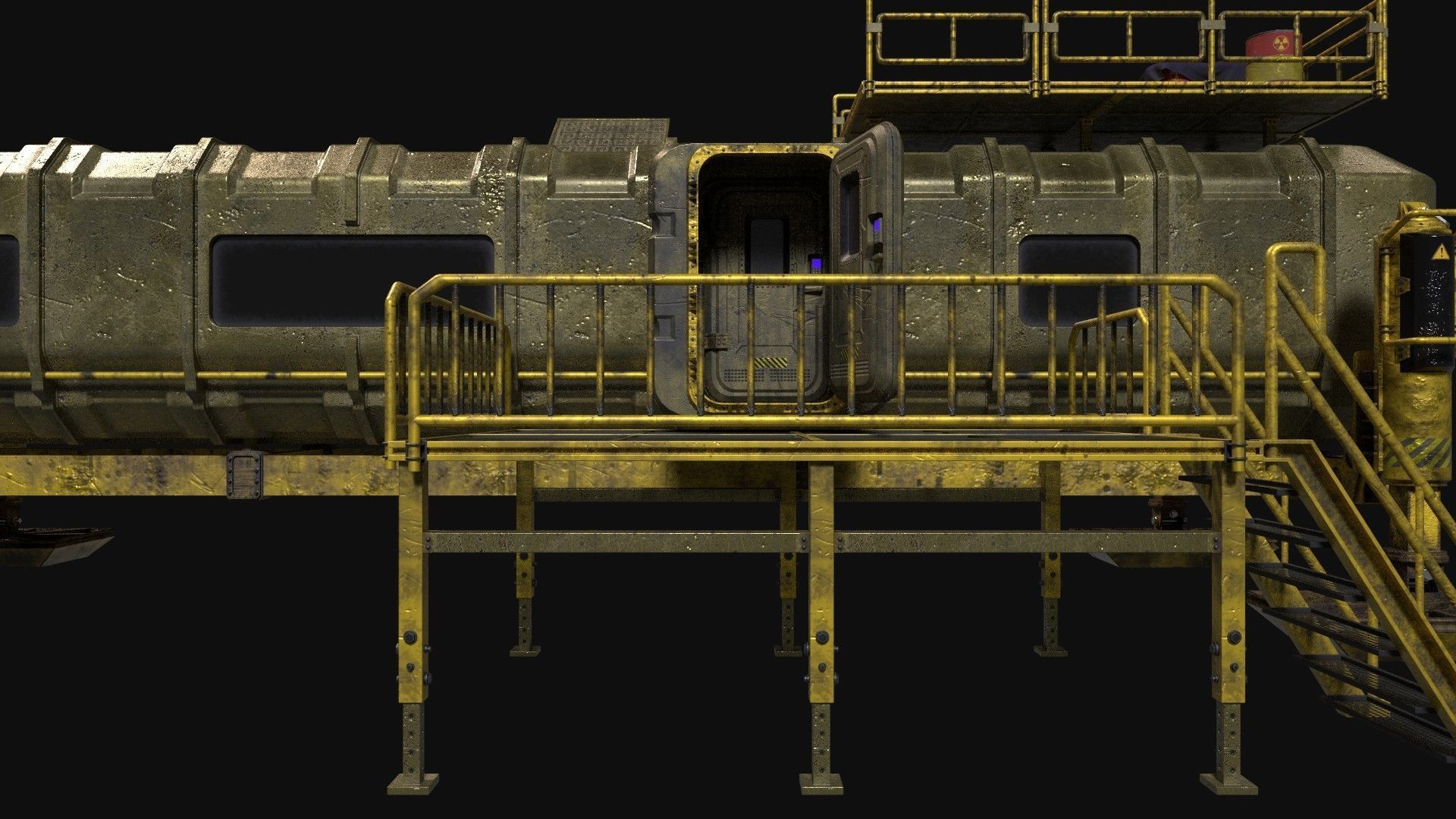 Link Shack 3D model_1