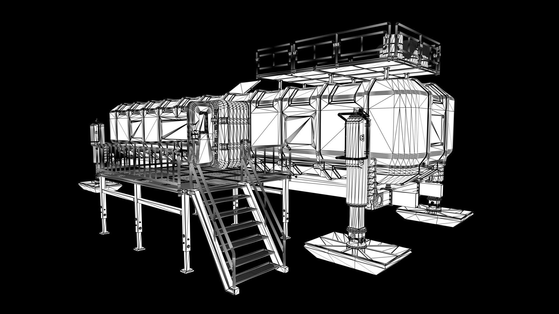Link Shack 3D model_5