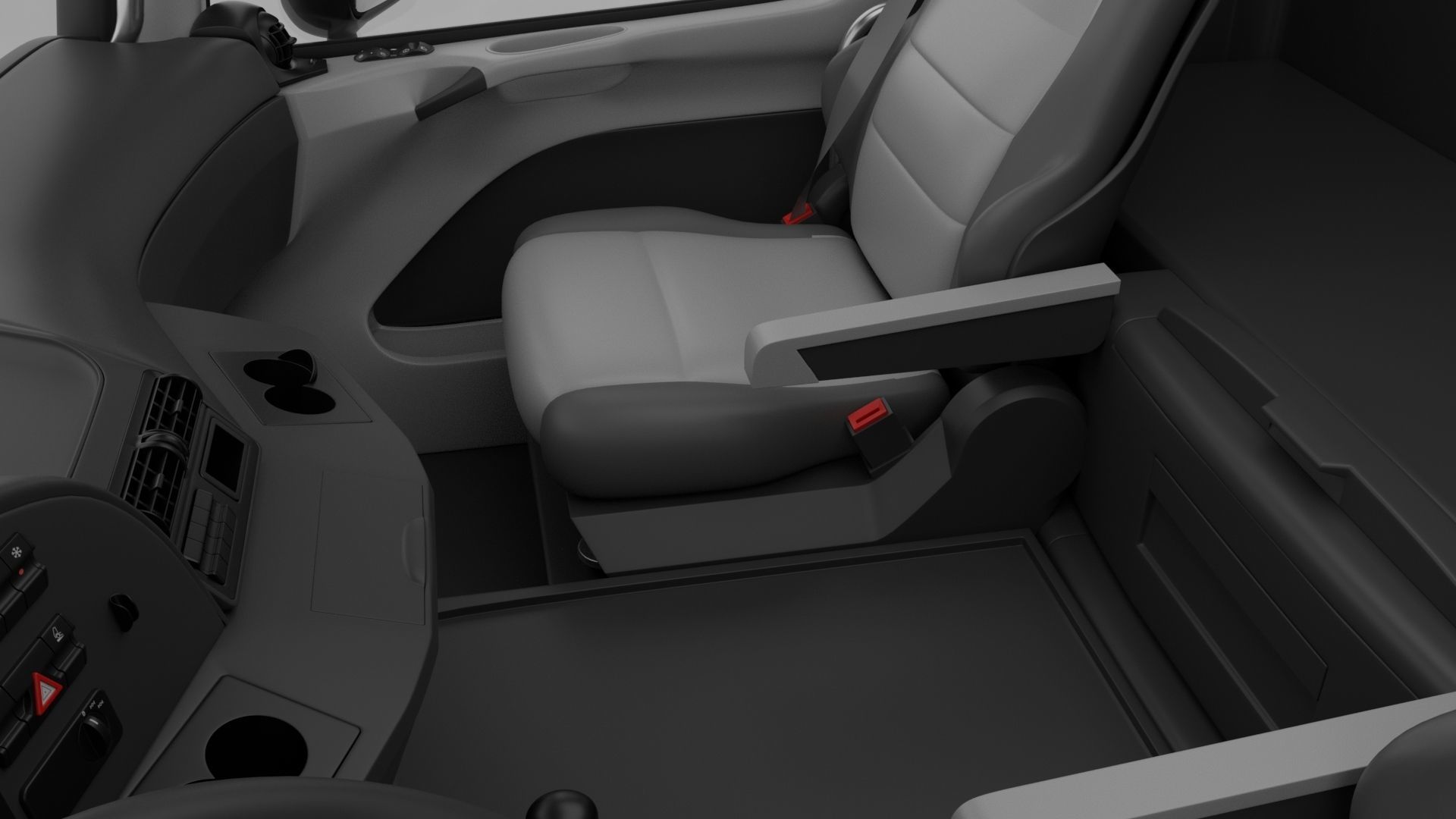 Mercedes Actros 4140-K 8x4 Meiller 3D model_17