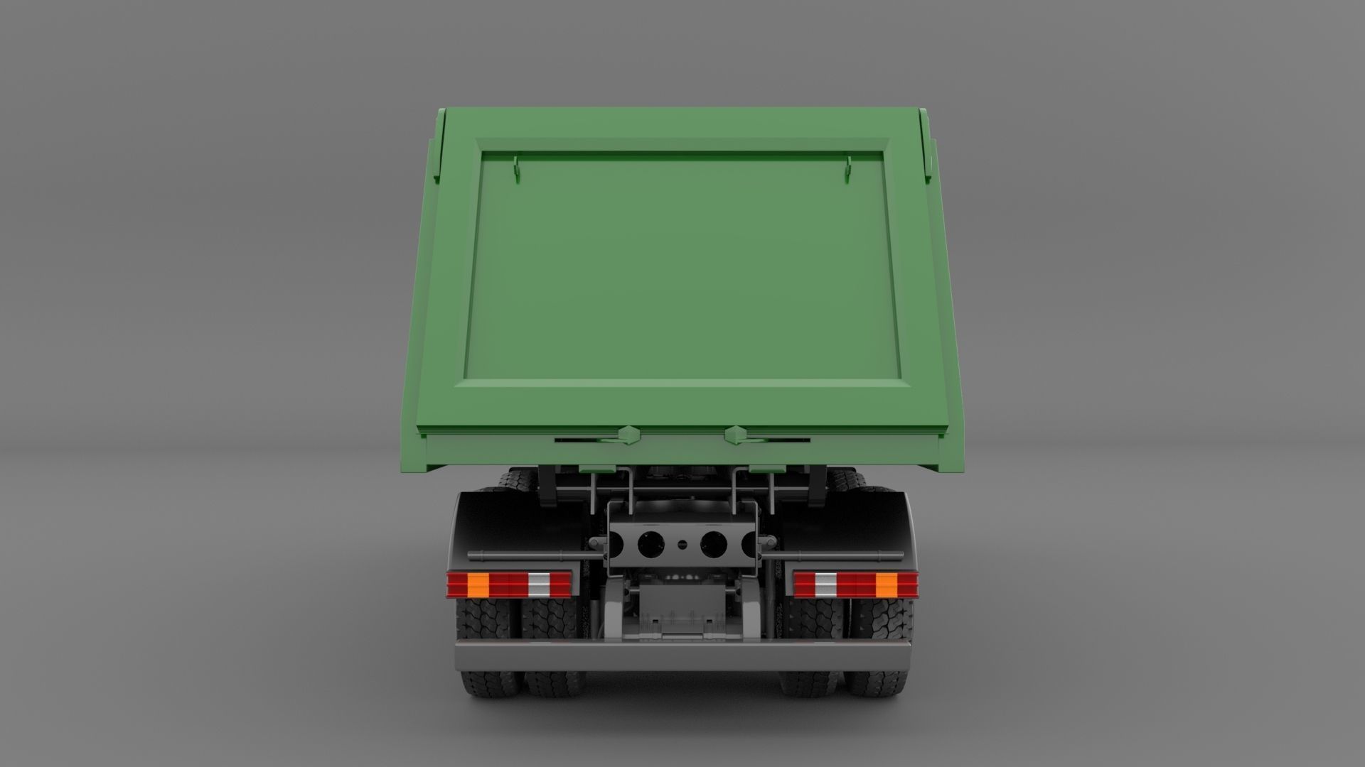 Mercedes Actros 4140-K 8x4 Meiller 3D model_5