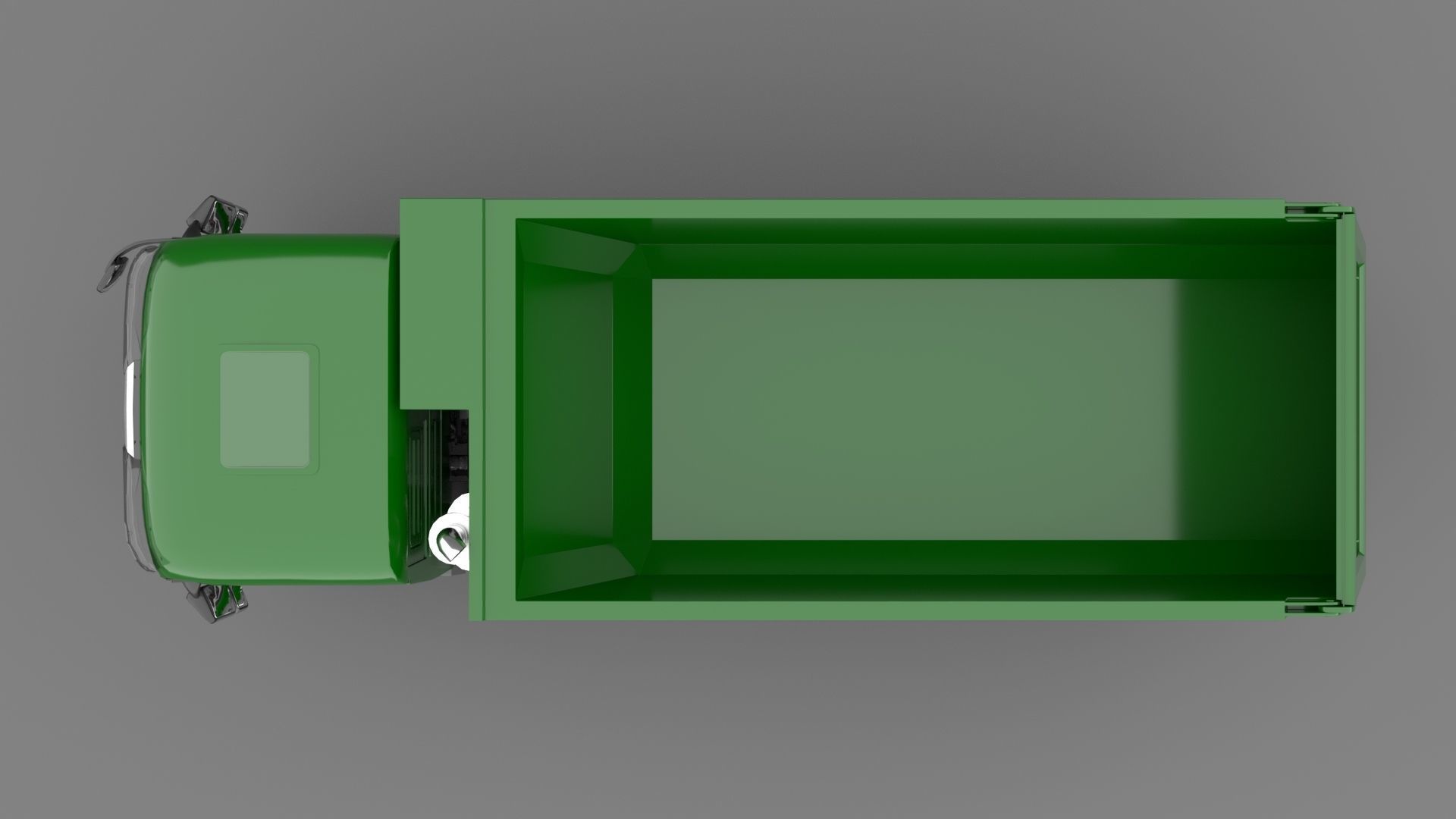 Mercedes Actros 4140-K 8x4 Meiller 3D model_9