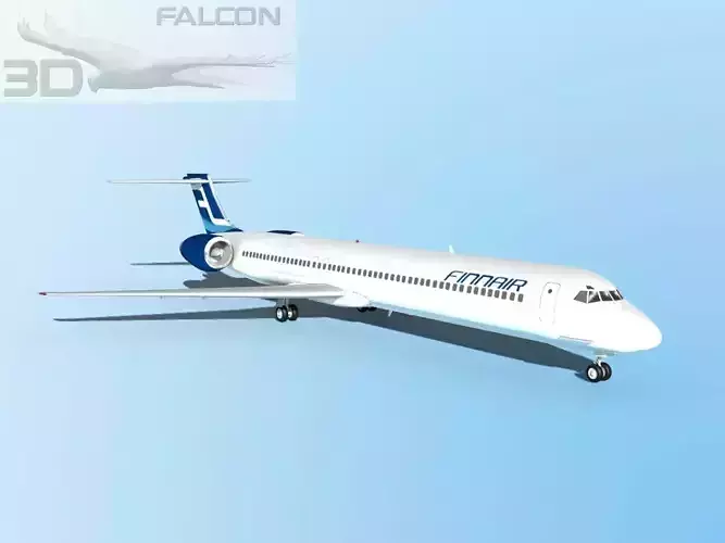 Falcon3D MD-80 Finnair