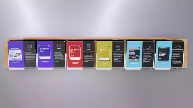 Western digitals mockup