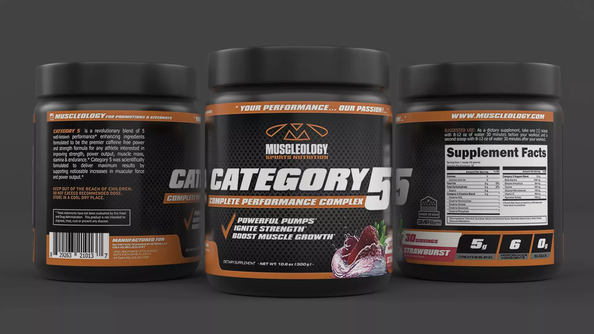 Protein Powder 3D model_0