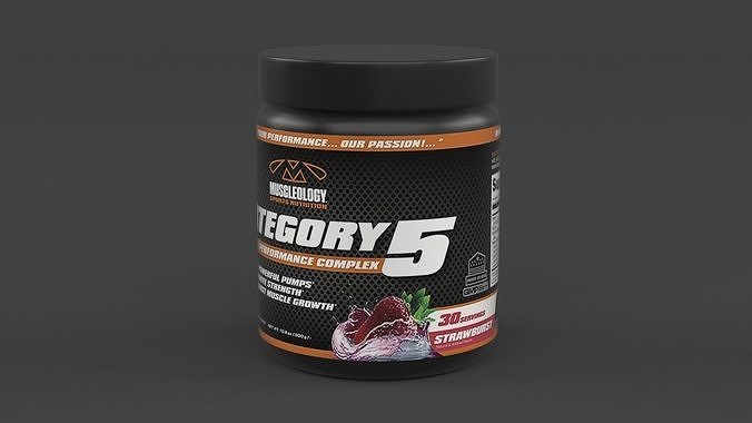 Protein Powder 3D model 5