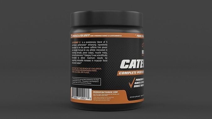 Protein Powder 3D model 4
