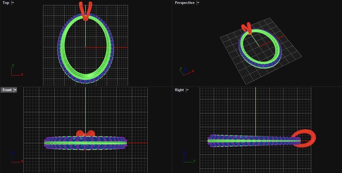 Oval Pendant with its Special Bail Free 3D print model_5