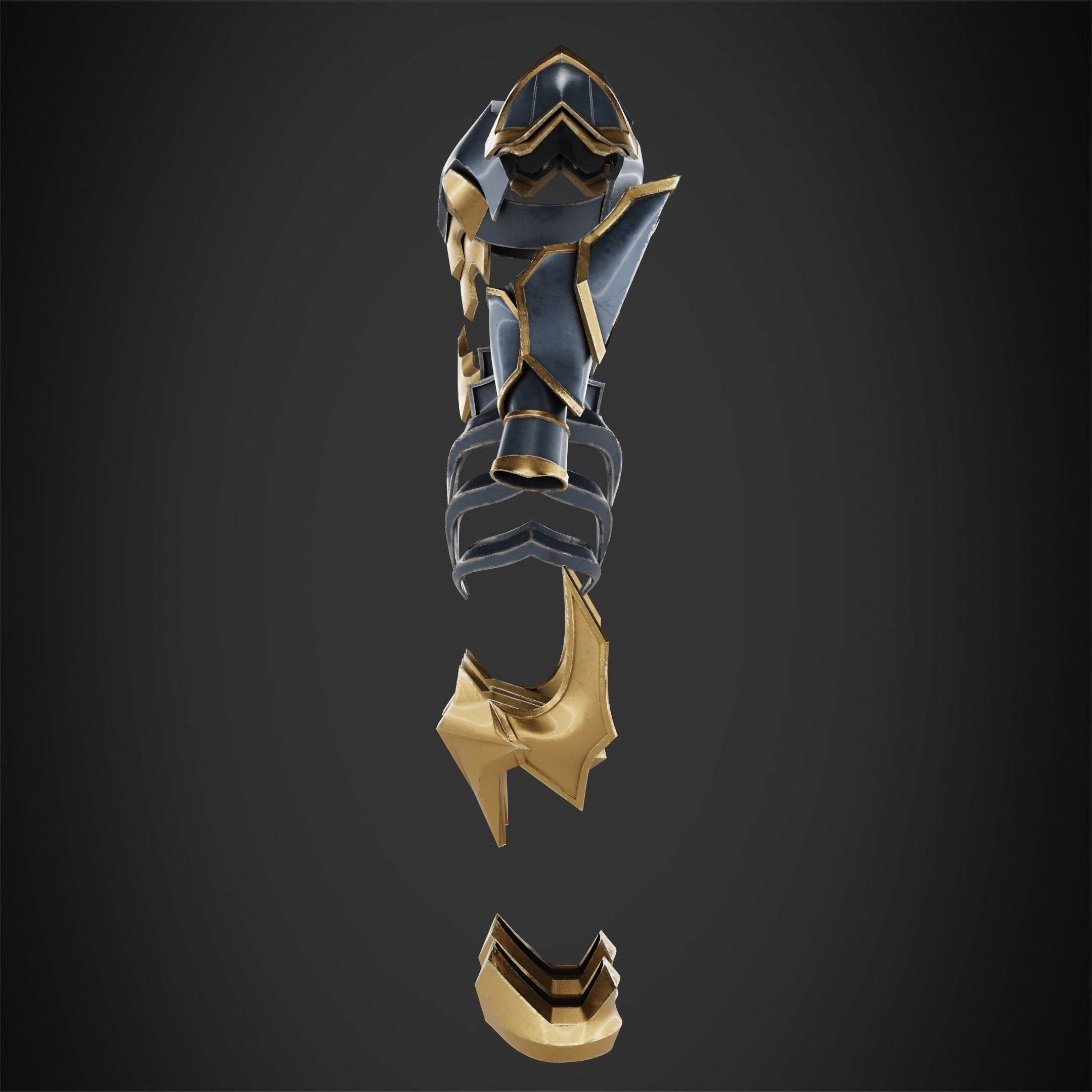Kingdom Hearts Ventus Armor for Cosplay 3D print model_4