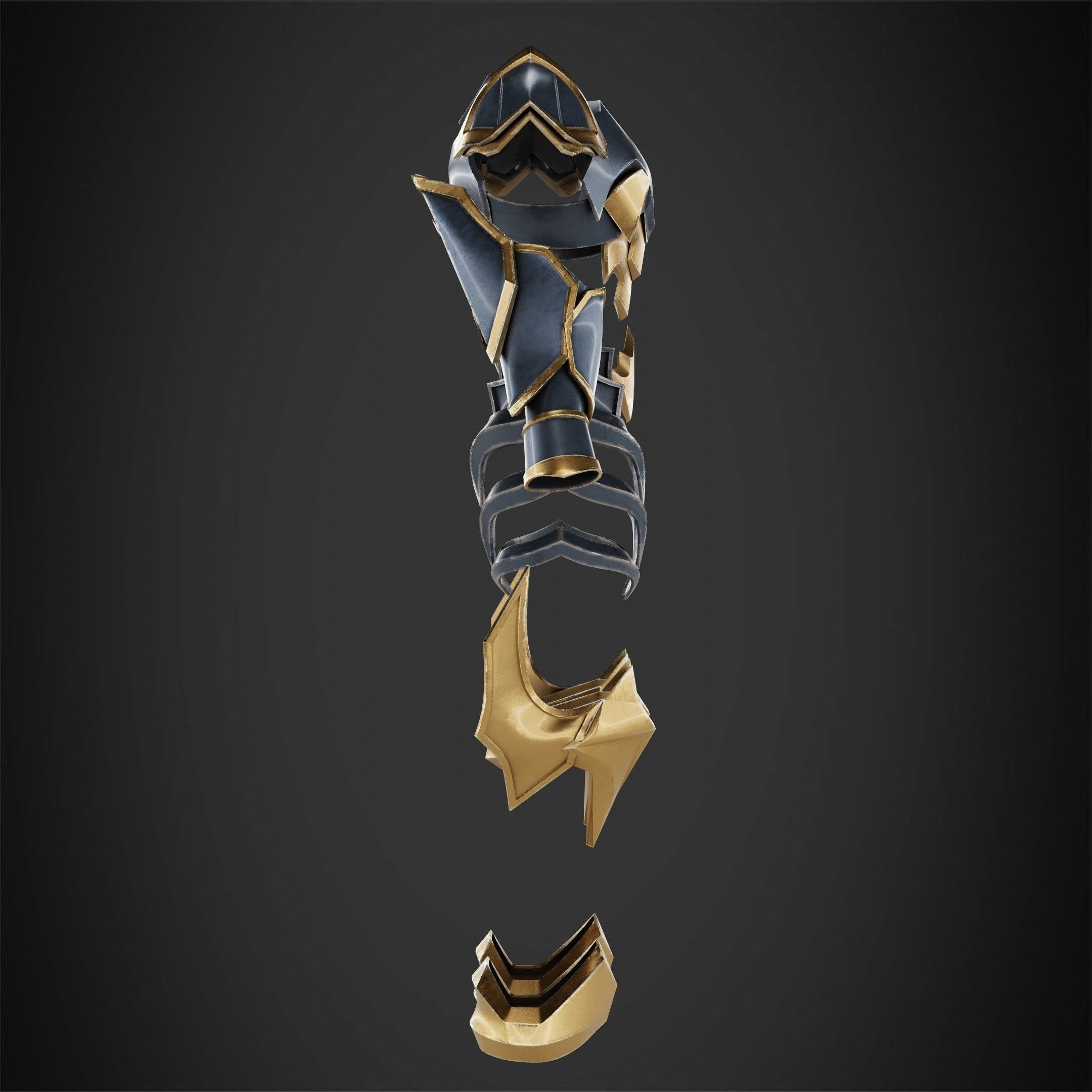 Kingdom Hearts Ventus Armor for Cosplay 3D print model_8