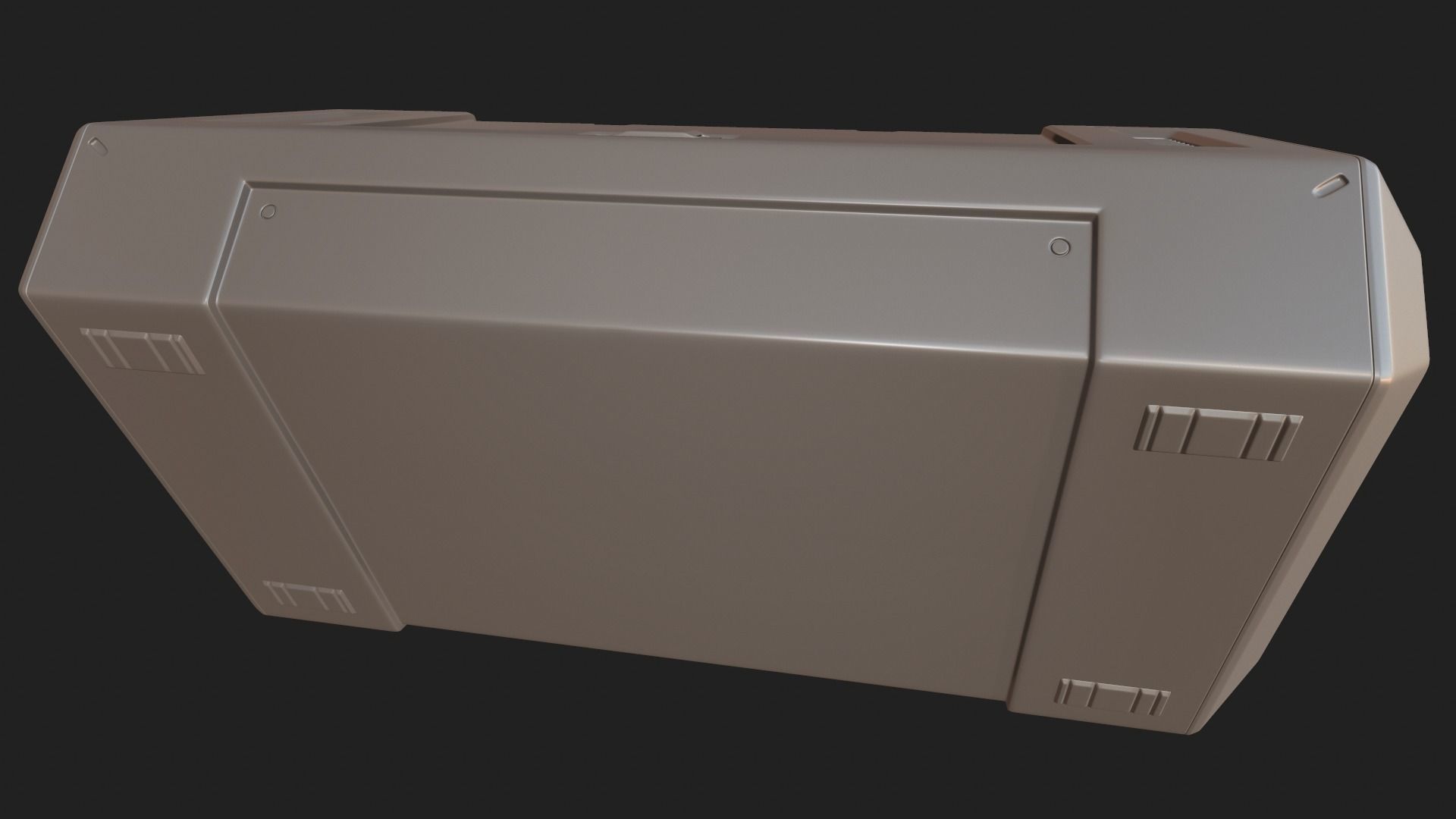 Sci-fi crate 3D model_7